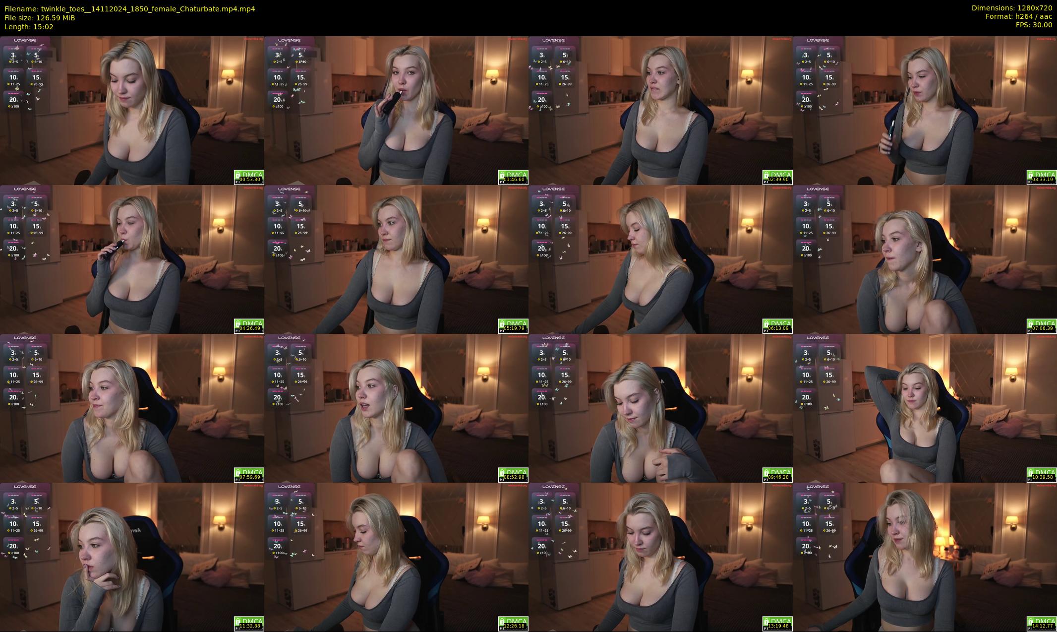 twinkle_toes_ — 16 minute Chaturbate female cam show recording, 720p, Nov 14, 2024
