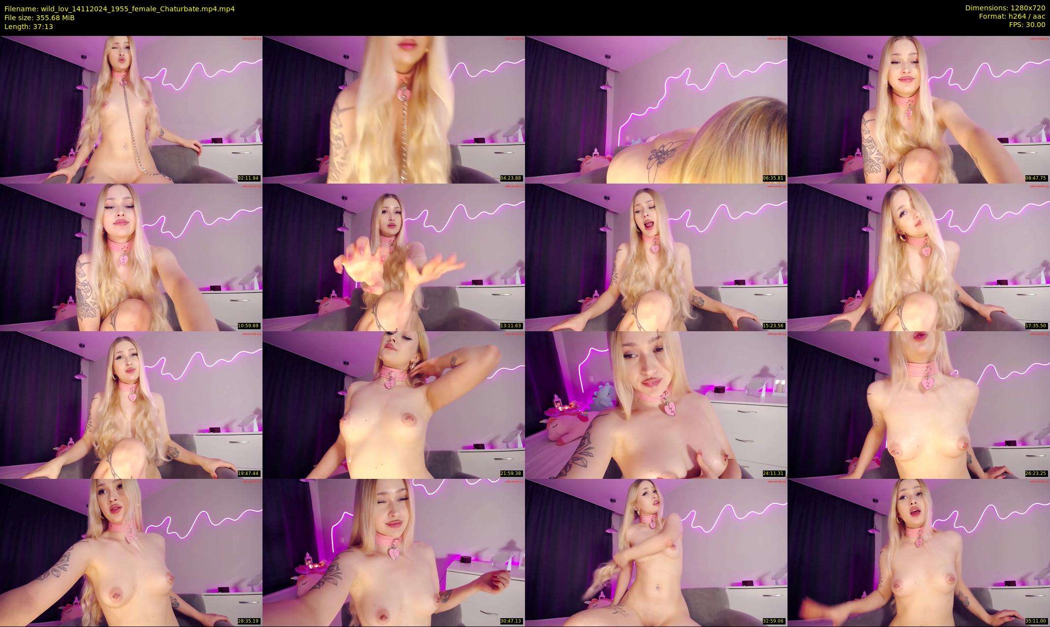 wild_lov — 38 minute Chaturbate female cam show recording, 720p, Nov 14, 2024