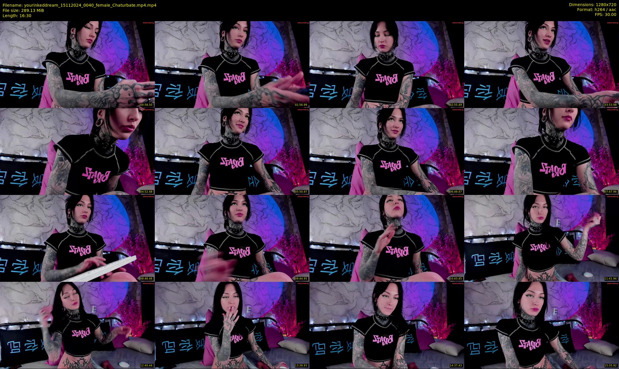 yourinkeddream — 17 minute Chaturbate couple cam show recording, 720p, Nov 15, 2024