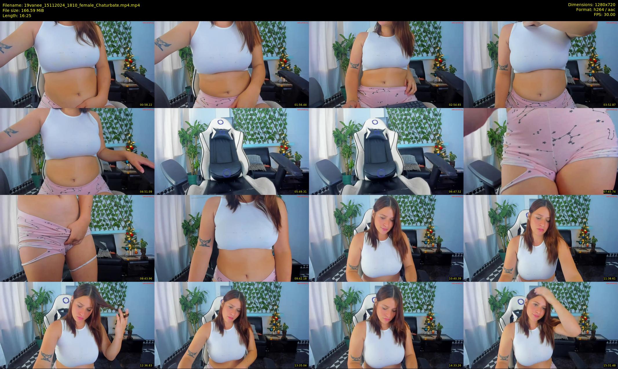 19vanee — 17 minute Chaturbate female cam show recording, 720p, Nov 15, 2024
