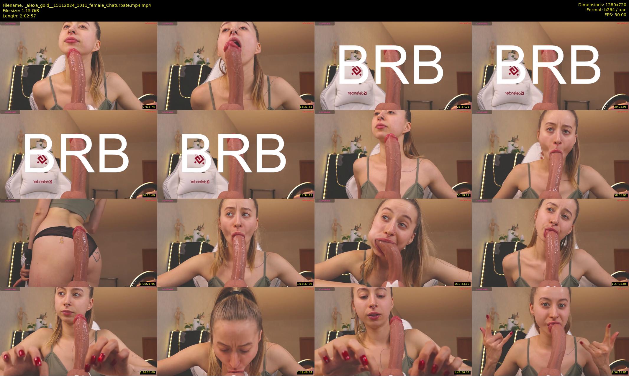 _alexa_gold_ — 123 minute Chaturbate female cam show recording, 720p, Nov 15, 2024