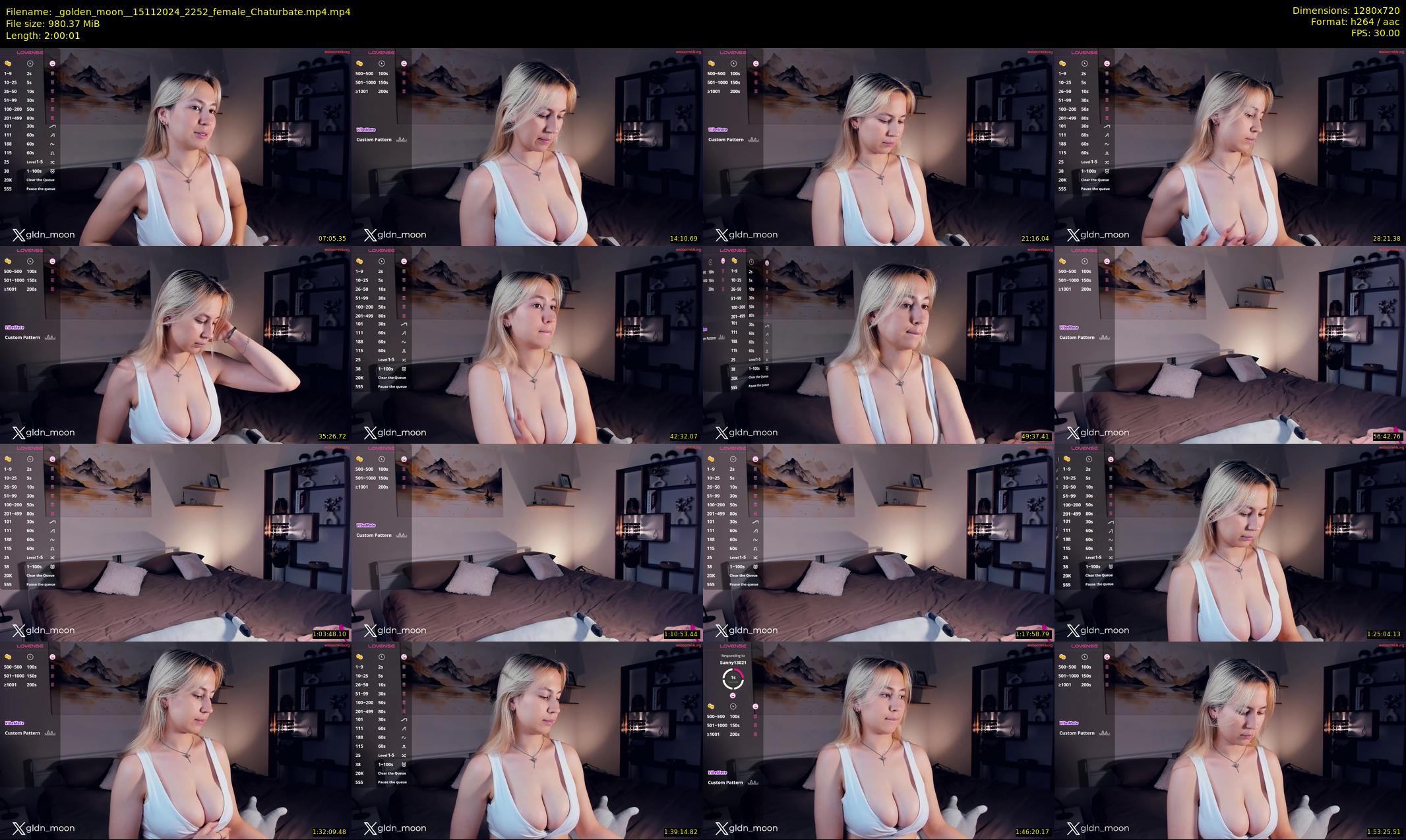 _golden_moon_ — 121 minute Chaturbate female cam show recording, 720p, Nov 15, 2024