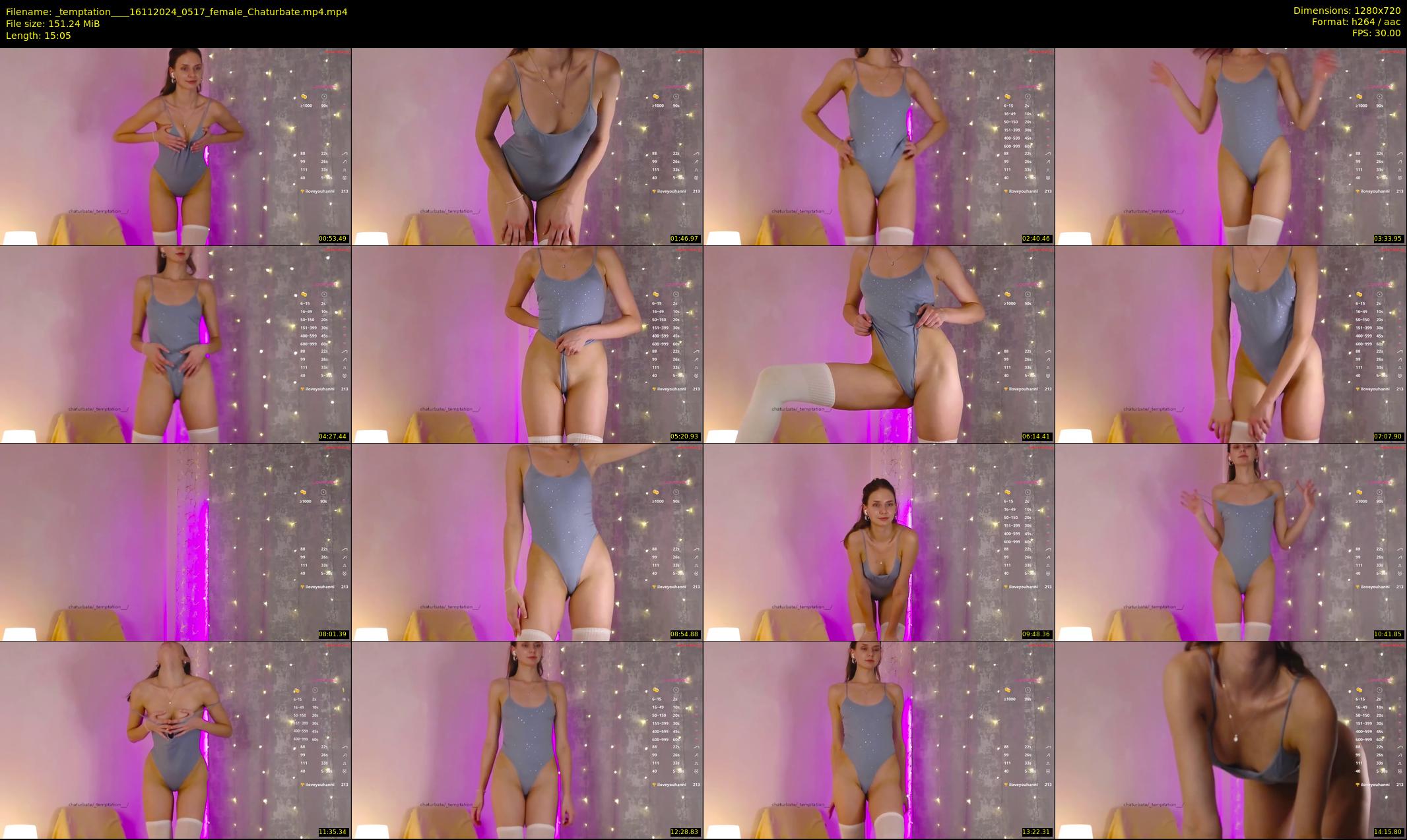 _temptation___ — 16 minute Chaturbate female cam show recording, 720p, Nov 16, 2024