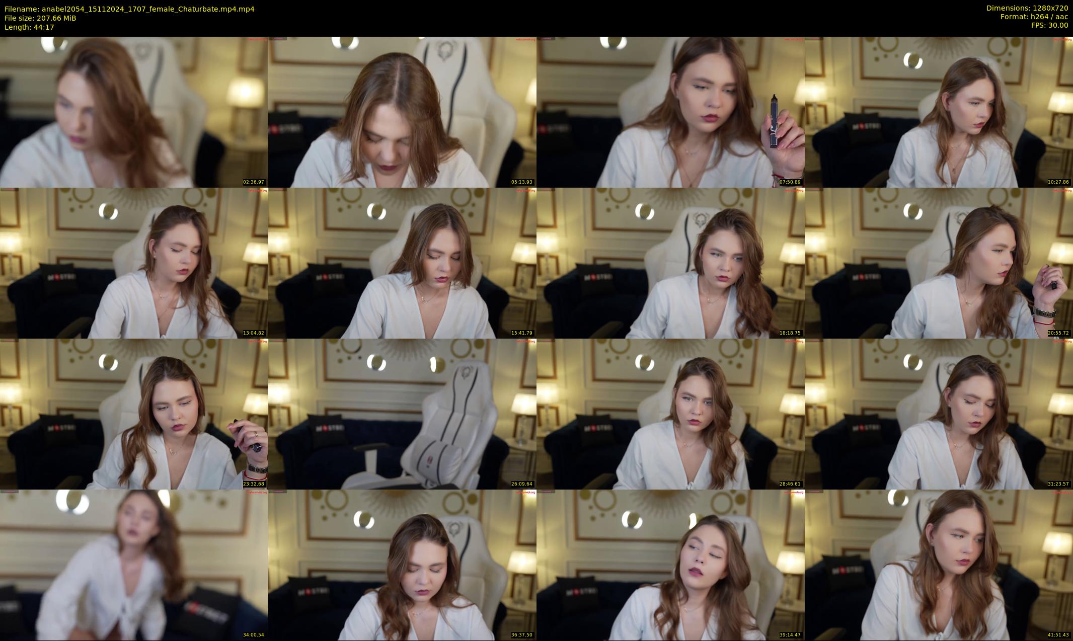 anabel2054 — 45 minute Chaturbate female cam show recording, 720p, Nov 15, 2024