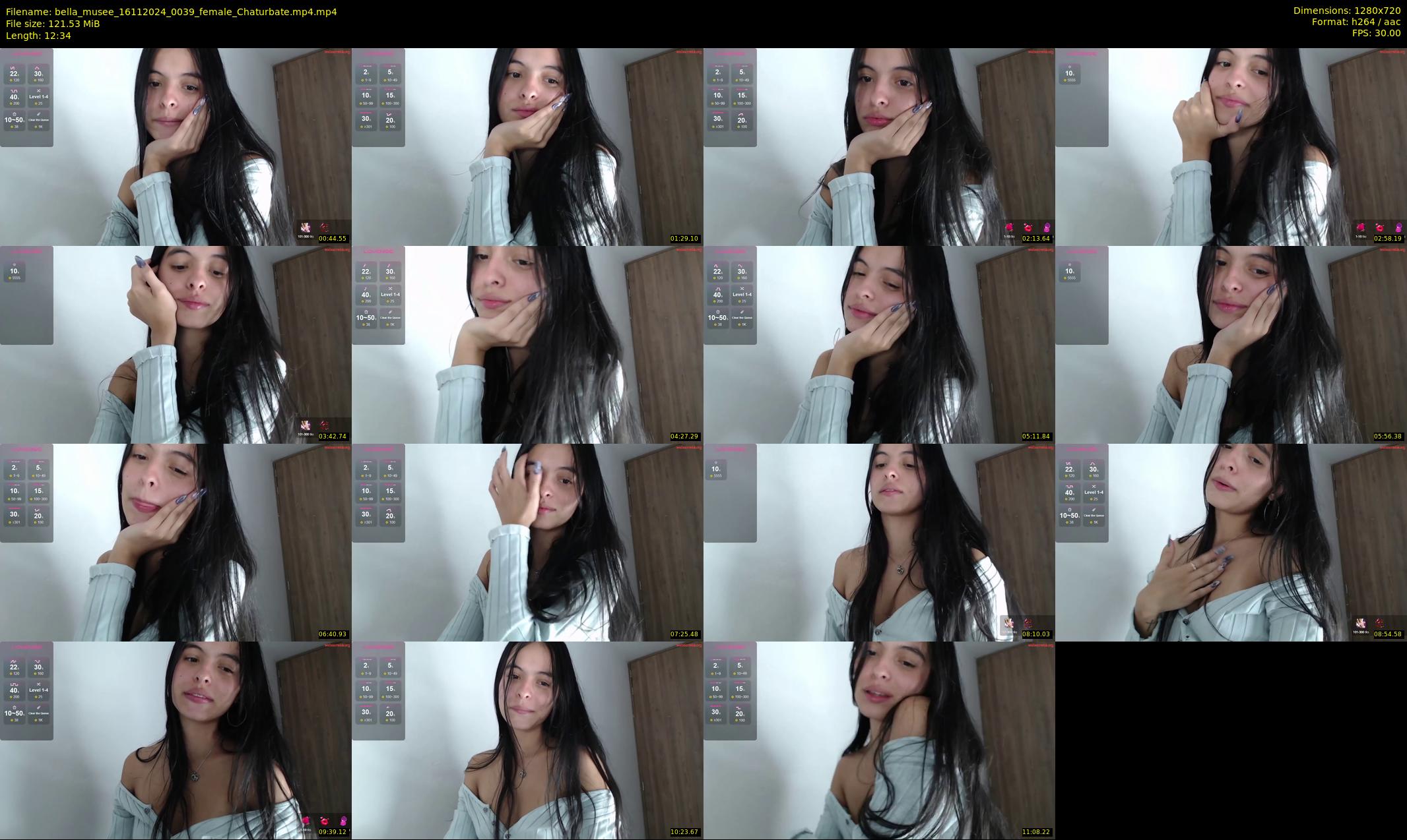 bella_musee — 13 minute Chaturbate female cam show recording, 720p, Nov 16, 2024