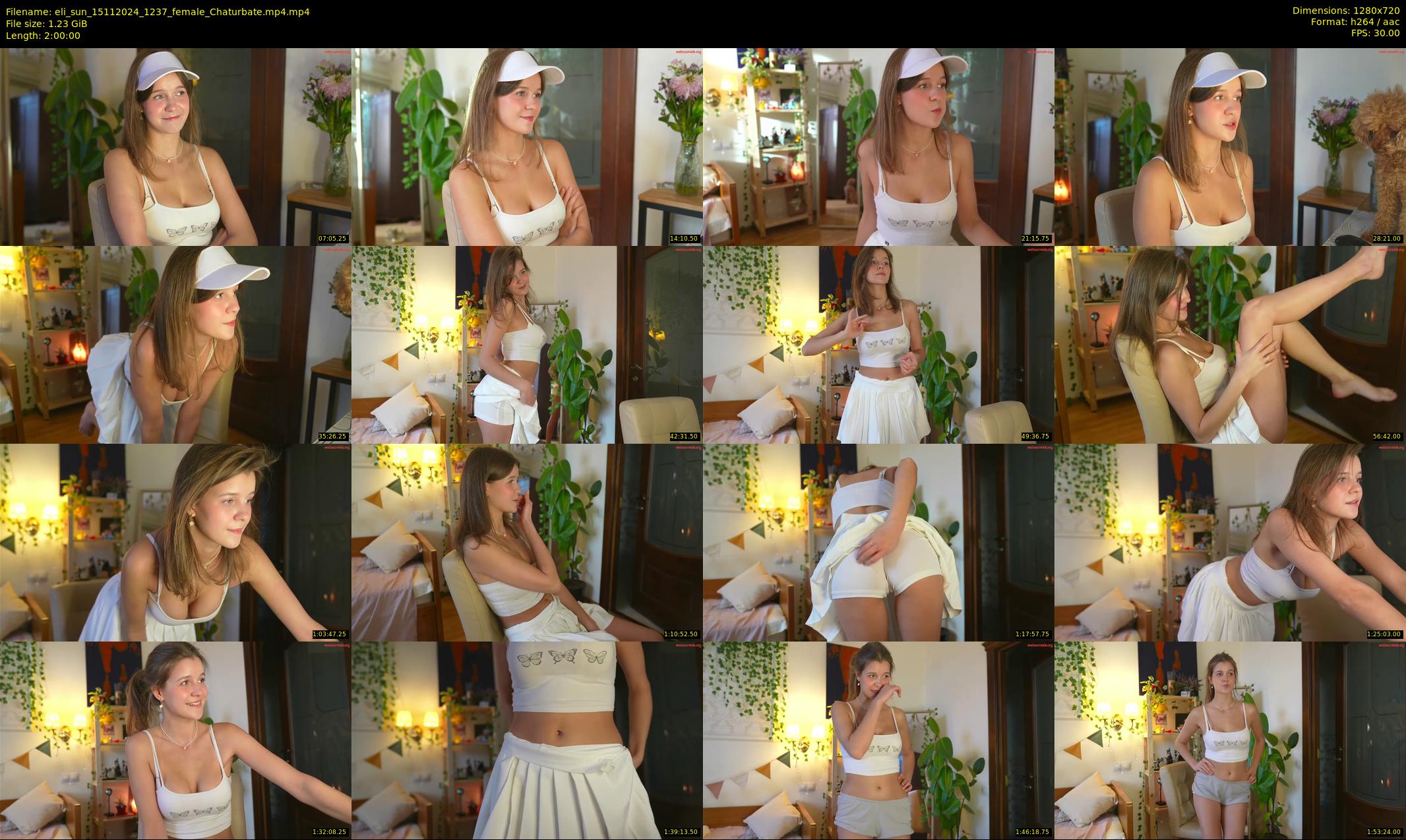 eli_sun — 120 minute Chaturbate female cam show recording, 720p, Nov 15, 2024