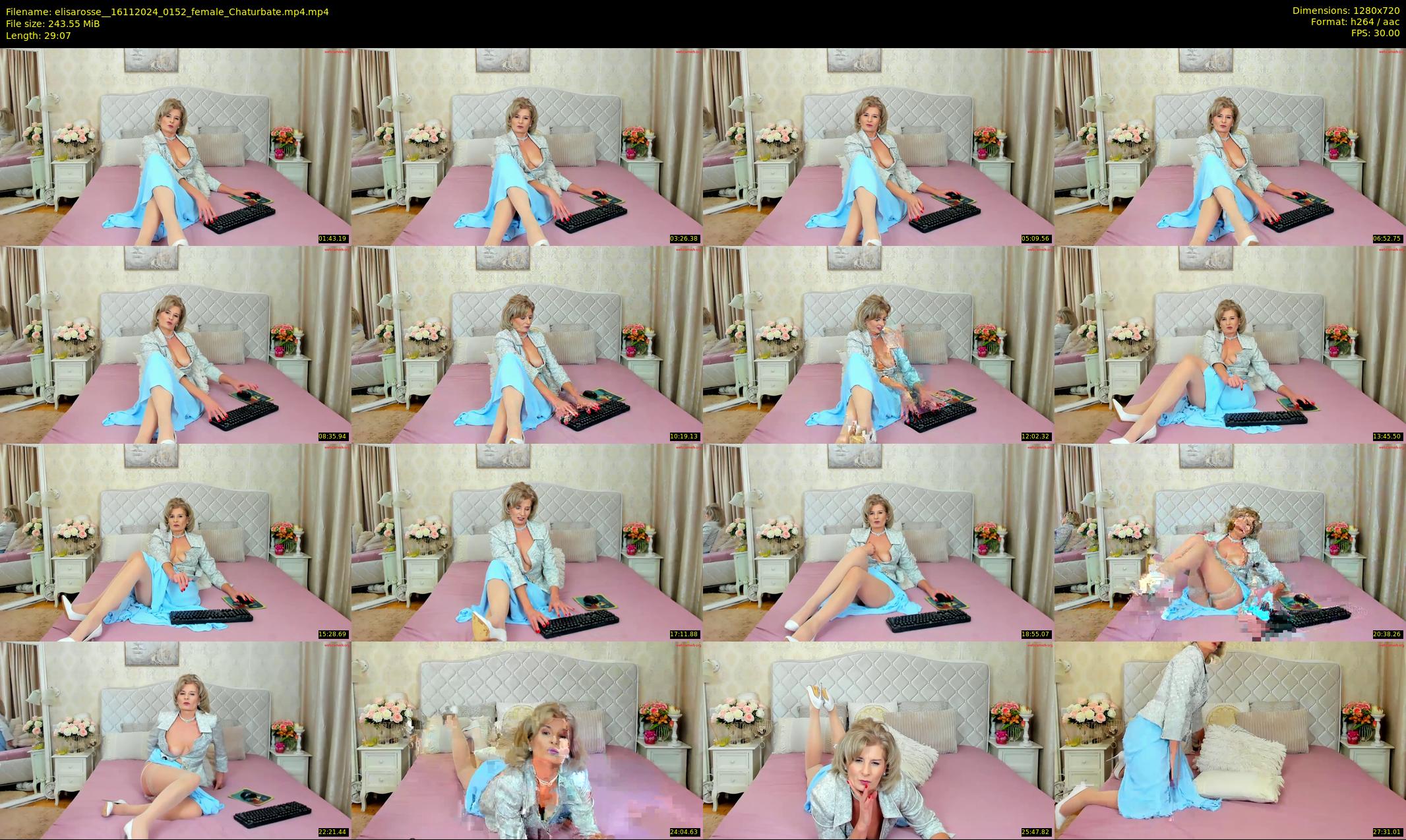 elisarosse_ — 30 minute Chaturbate female cam show recording, 720p, Nov 16, 2024