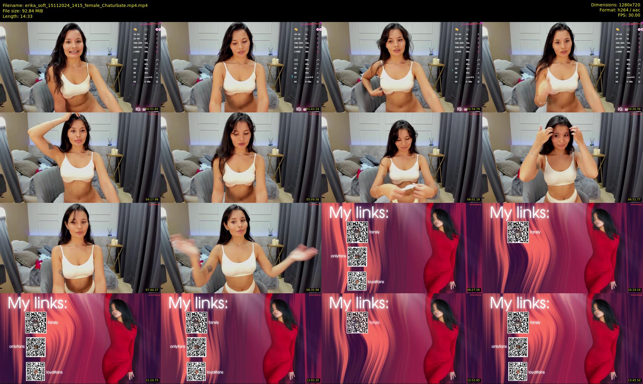 erika_soft — 15 minute Chaturbate female cam show recording, 720p, Nov 15, 2024