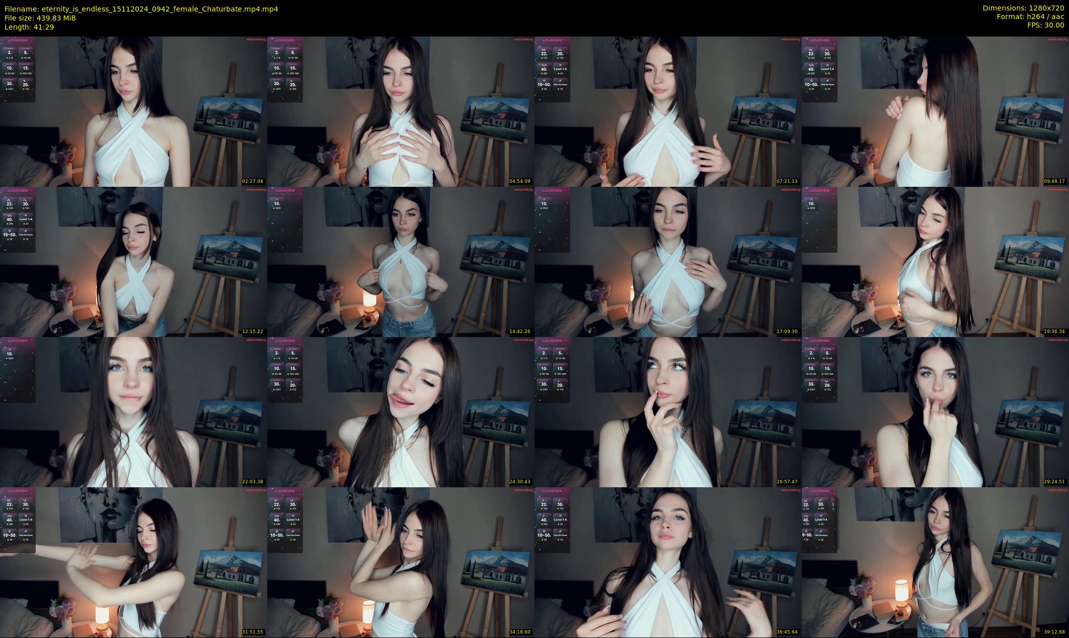 eternity_is_endless — 42 minute Chaturbate female cam show recording, 720p, Nov 15, 2024