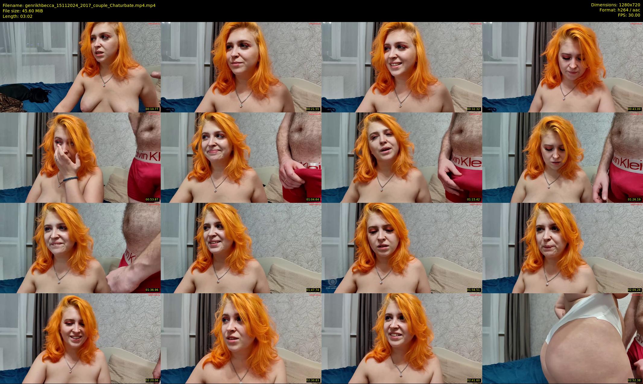 genrikhbecca — 4 minute Chaturbate couple cam show recording, 720p, Nov 15, 2024