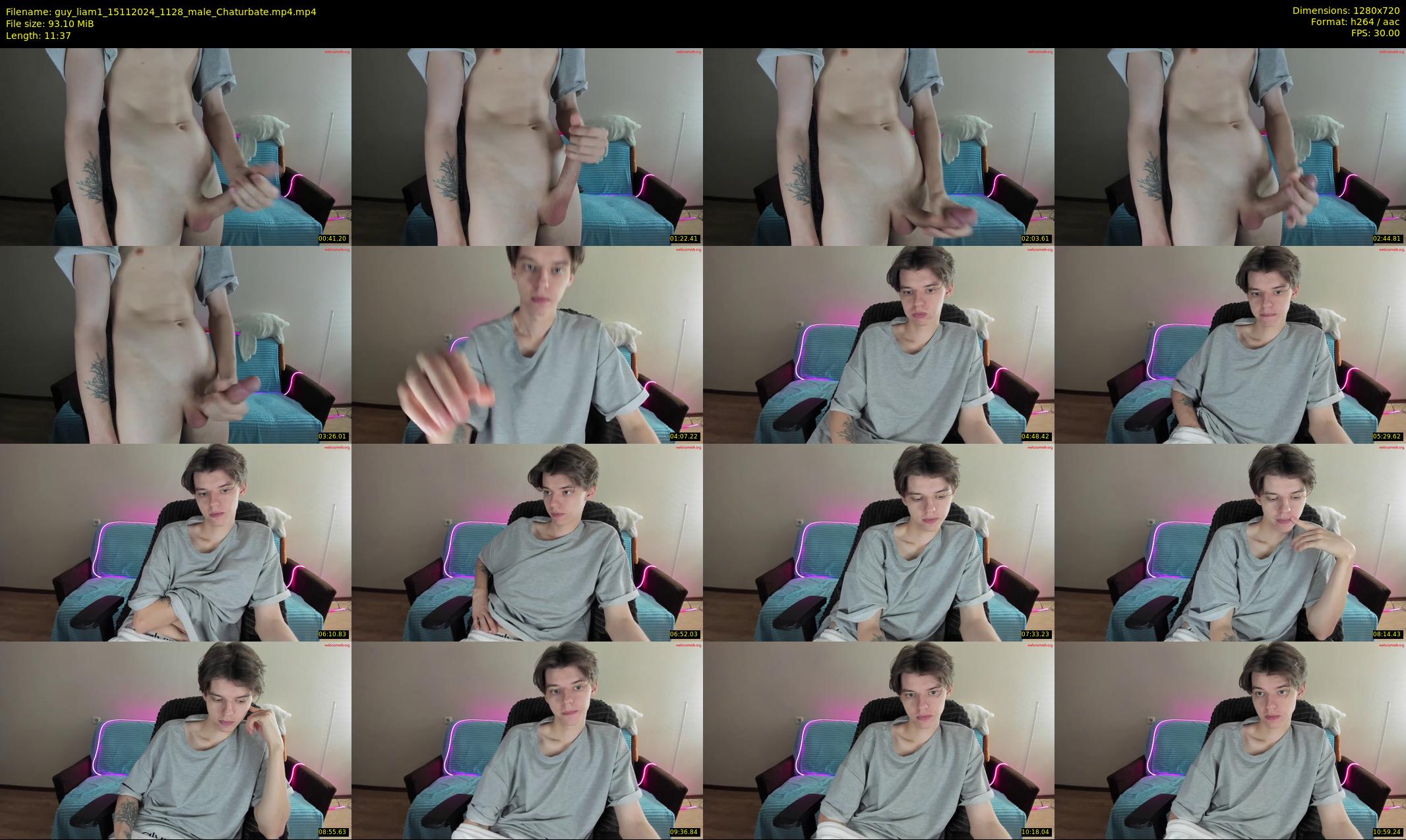 guy_liam1 — 12 minute Chaturbate male cam show recording, 720p, Nov 15, 2024