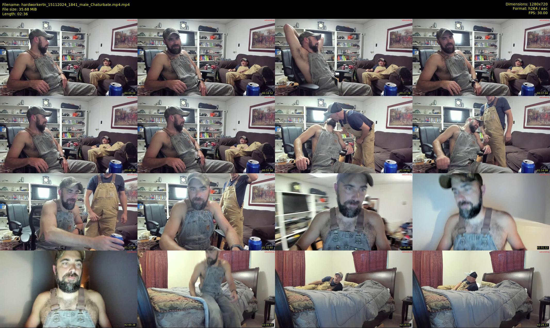 hardworkertn — 3 minute Chaturbate male cam show recording, 720p, Nov 15, 2024