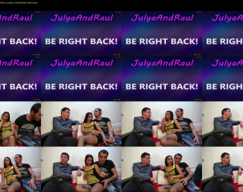 julyaandraul — 47 minute Chaturbate couple cam show recording, 720p, Nov 16, 2024