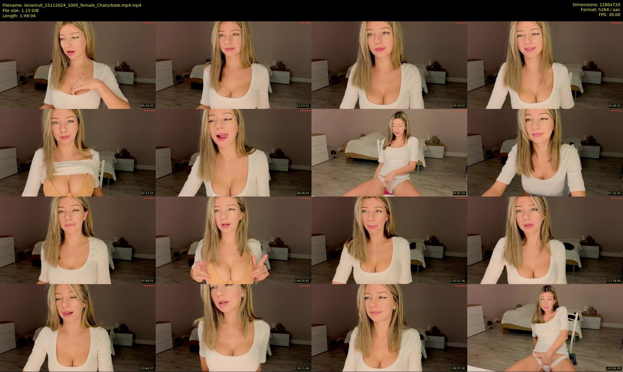 lenamuti — 110 minute Chaturbate female cam show recording, 720p, Nov 15, 2024