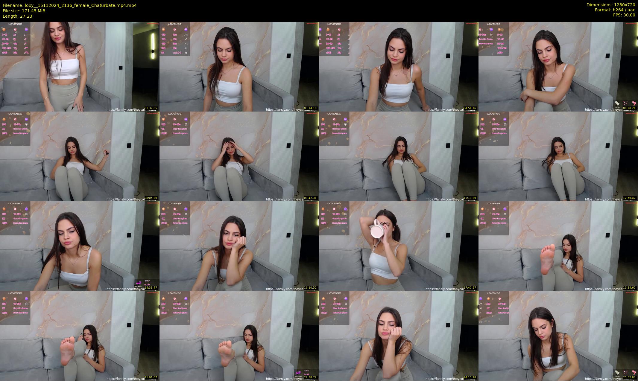 loxy_ — 28 minute Chaturbate female cam show recording, 720p, Nov 15, 2024