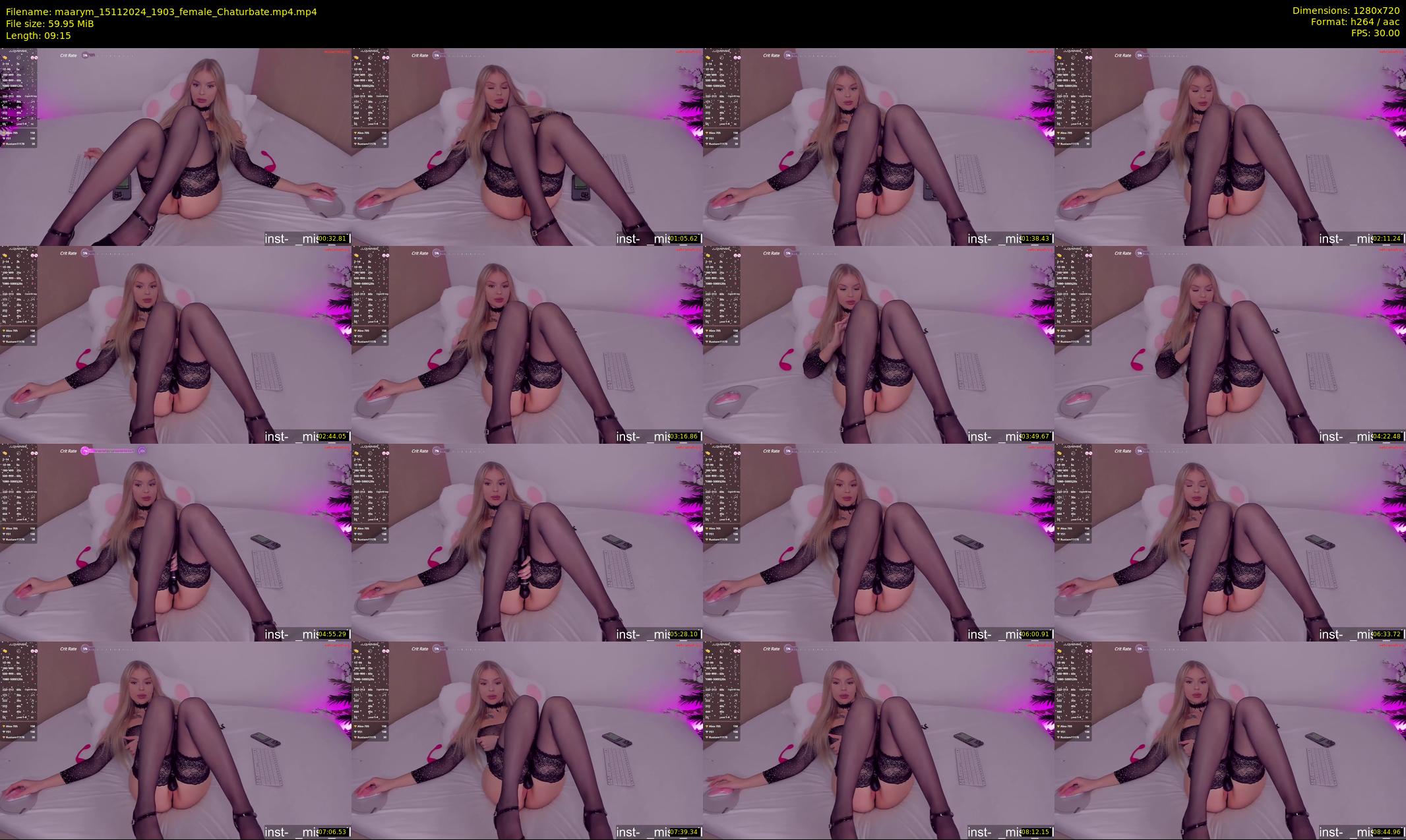 maarym — 10 minute Chaturbate couple cam show recording, 720p, Nov 15, 2024