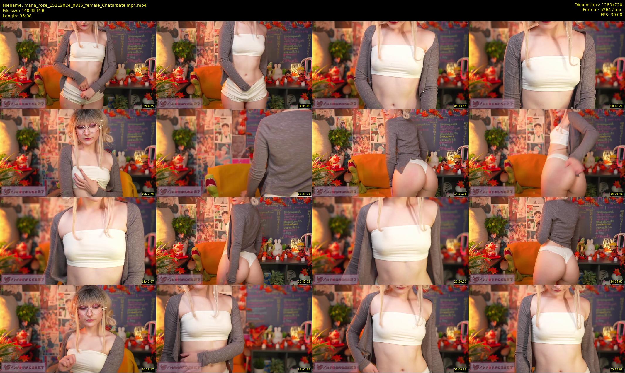 mana_rose — 36 minute Chaturbate female cam show recording, 720p, Nov 15, 2024