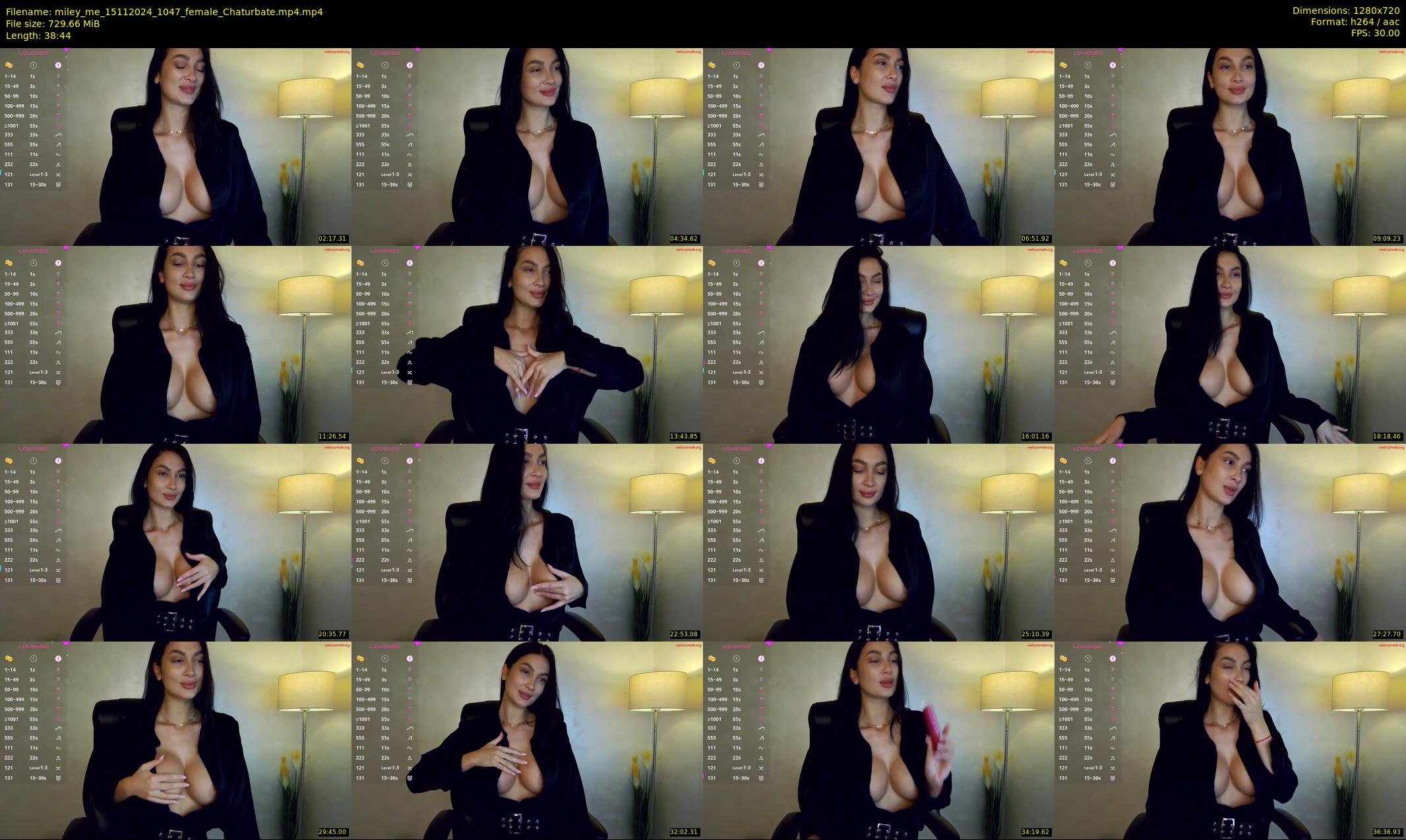 miley_me — 39 minute Chaturbate female cam show recording, 720p, Nov 15, 2024