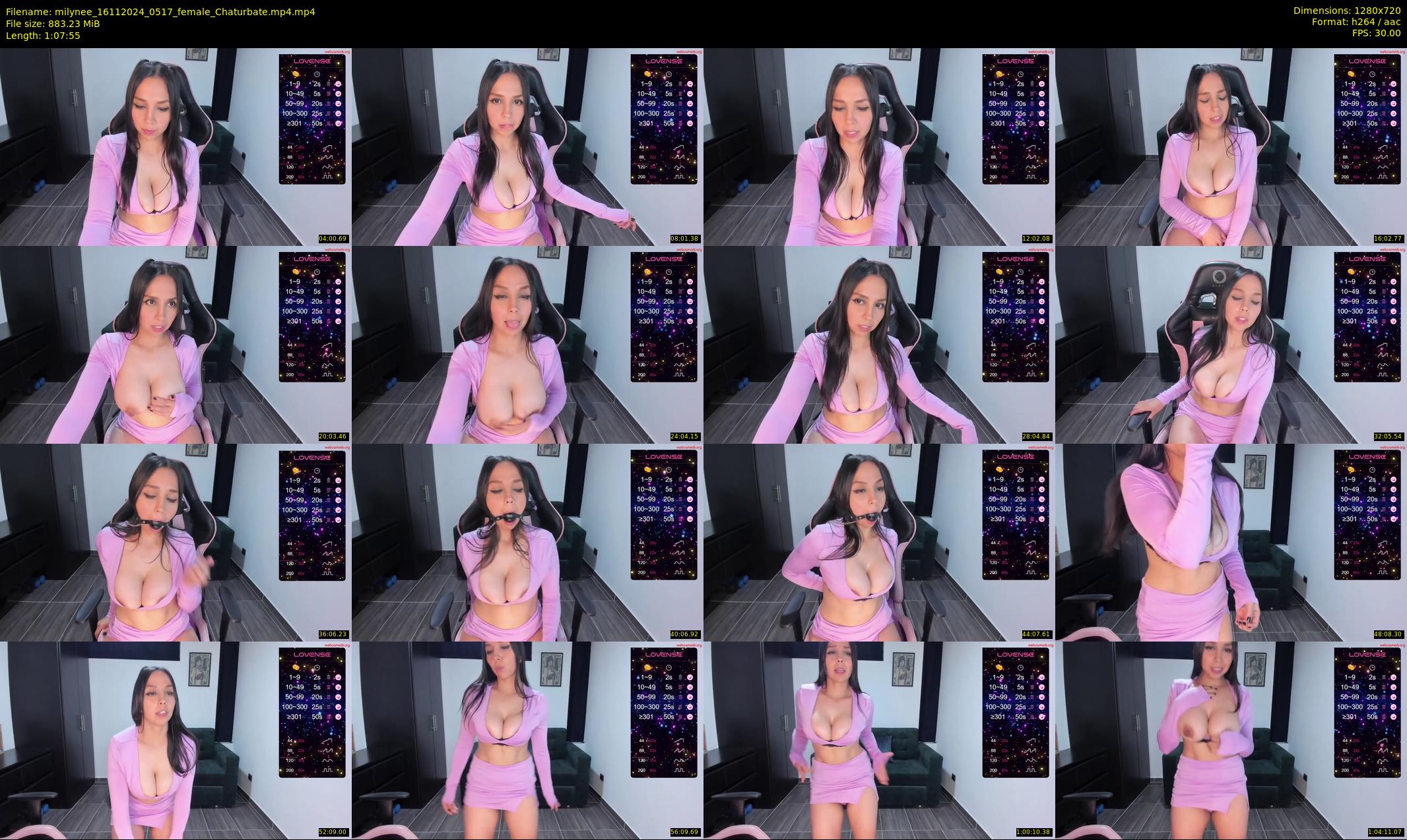 milynee — 68 minute Chaturbate female cam show recording, 720p, Nov 16, 2024