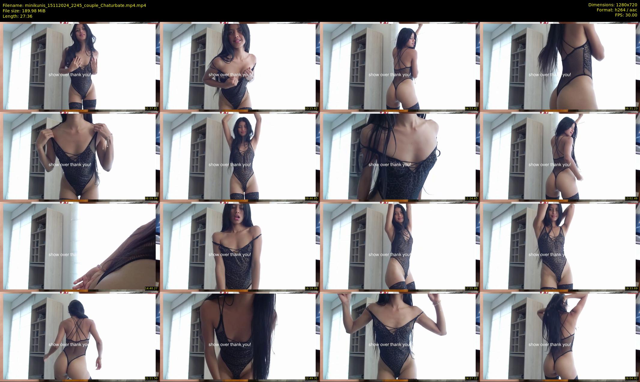 minikunis — 28 minute Chaturbate couple cam show recording, 720p, Nov 15, 2024