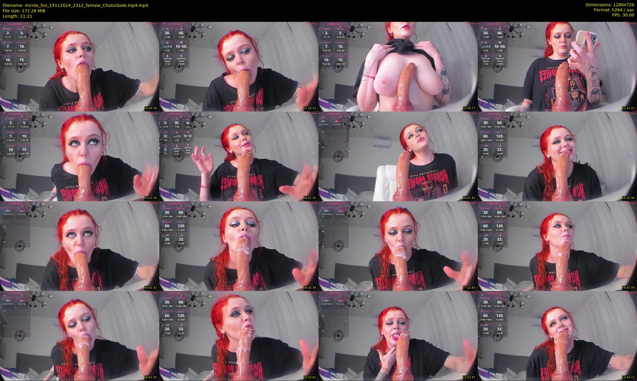 mirida_fox — 12 minute Chaturbate female cam show recording, 720p, Nov 15, 2024