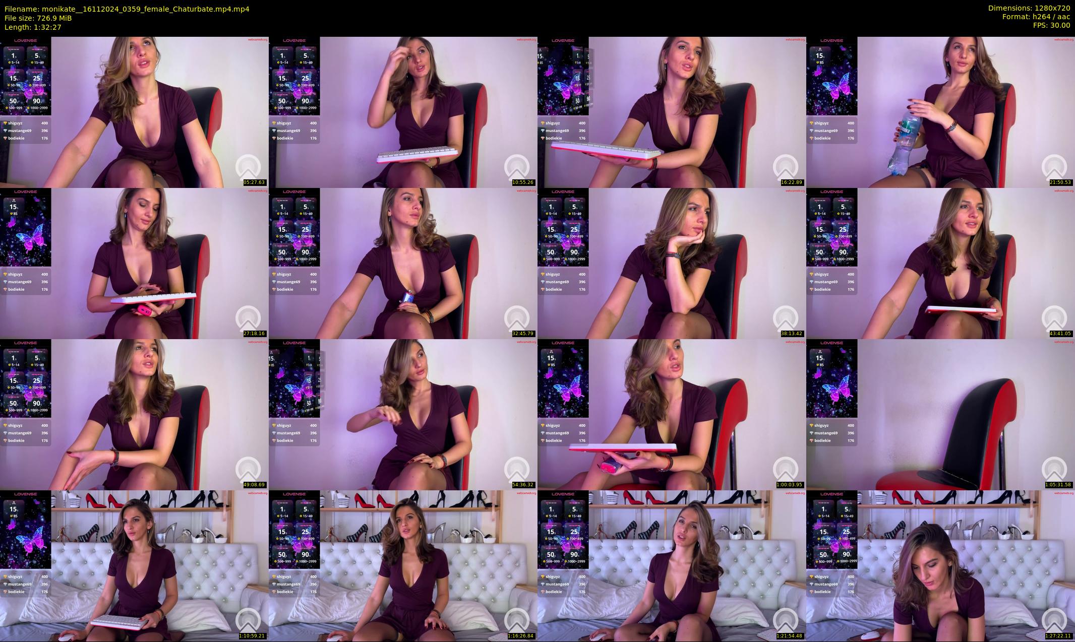 monikate_ — 93 minute Chaturbate couple cam show recording, 720p, Nov 16, 2024