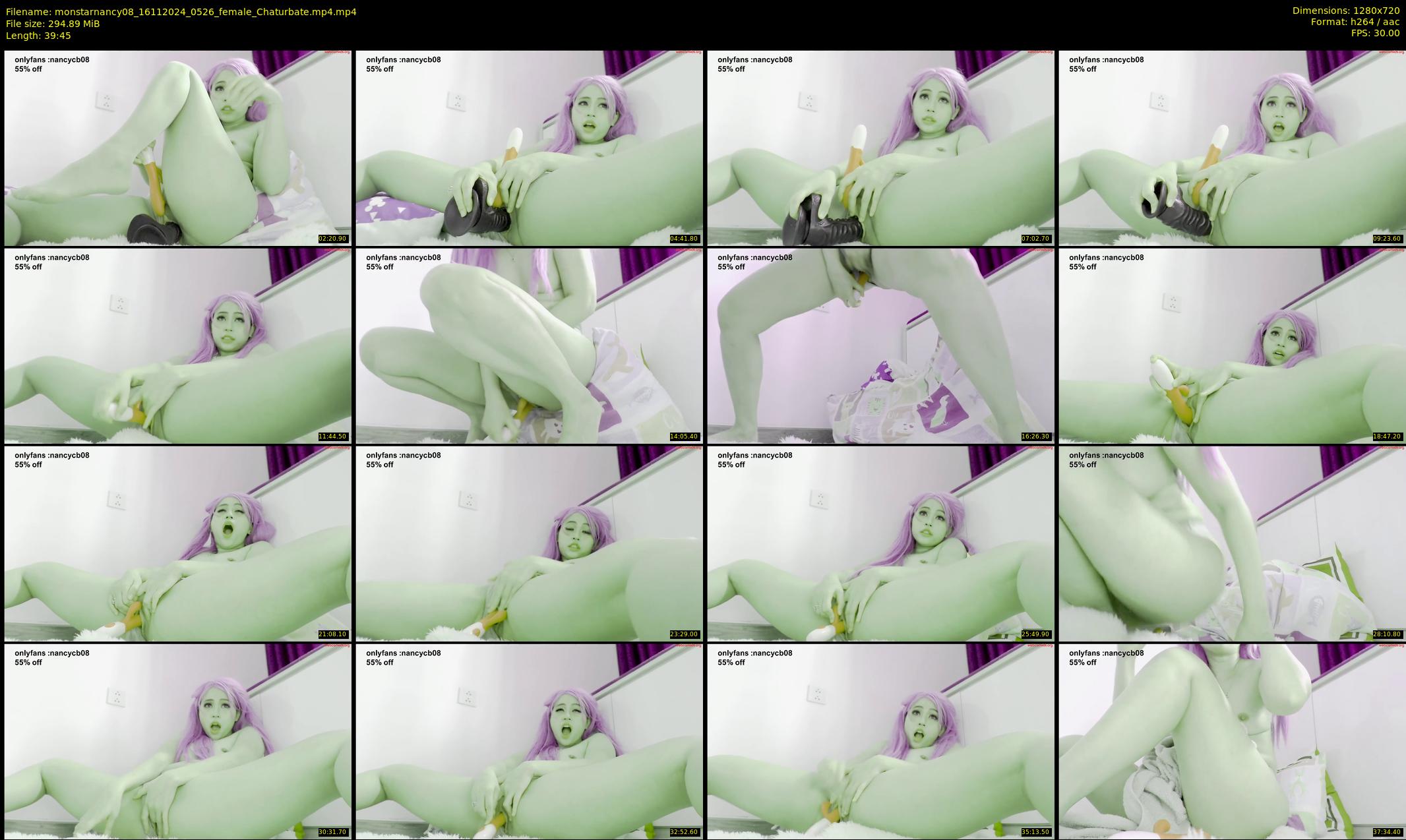 monstarnancy08 — 40 minute Chaturbate female cam show recording, 720p, Nov 16, 2024