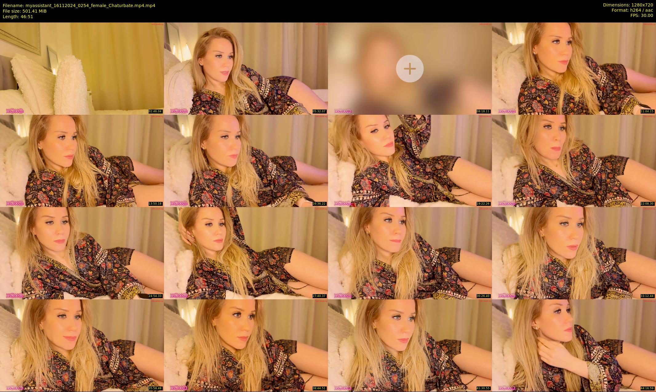 myassistant — 47 minute Chaturbate female cam show recording, 720p, Nov 16, 2024