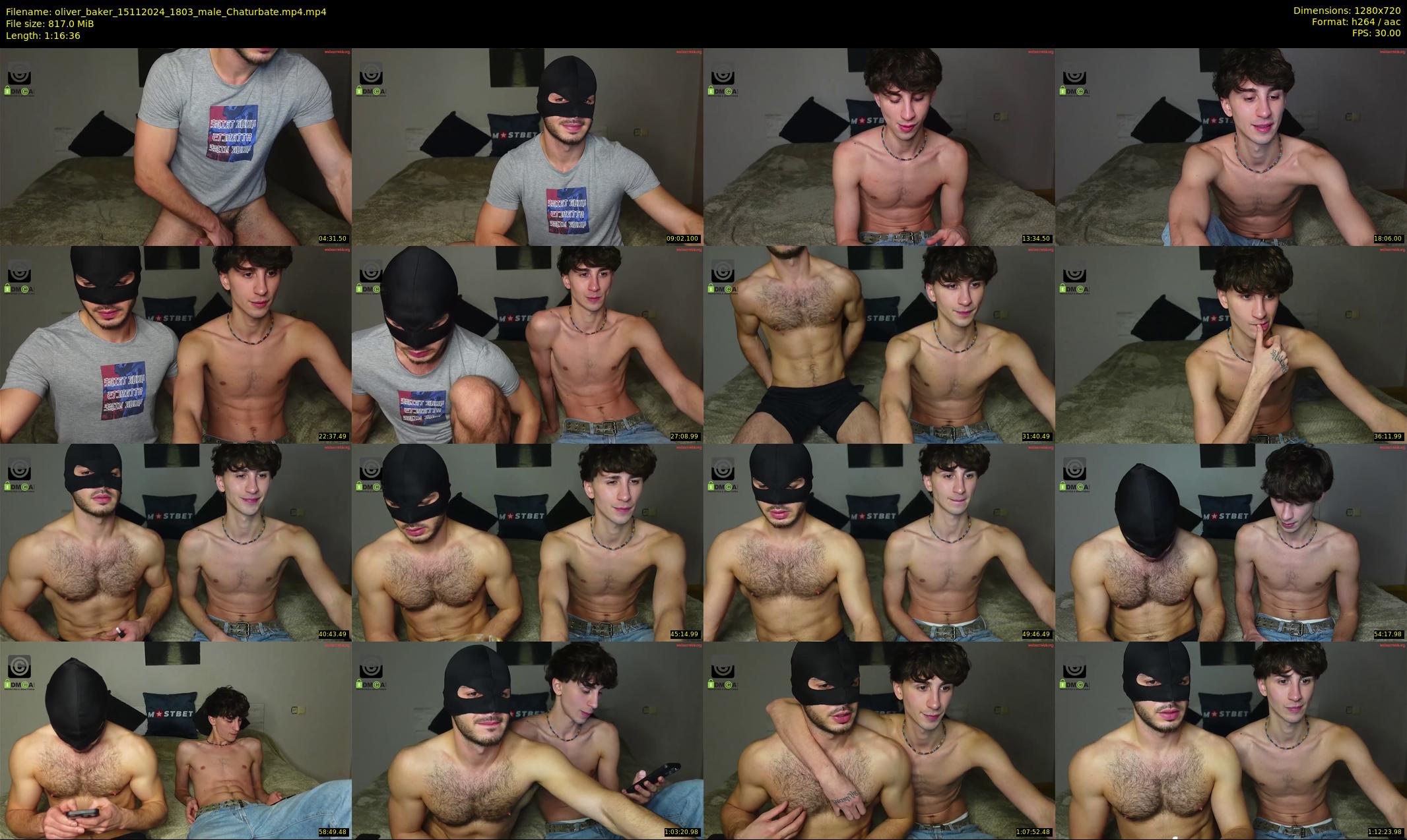 oliver_baker — 77 minute Chaturbate male cam show recording, 720p, Nov 15, 2024