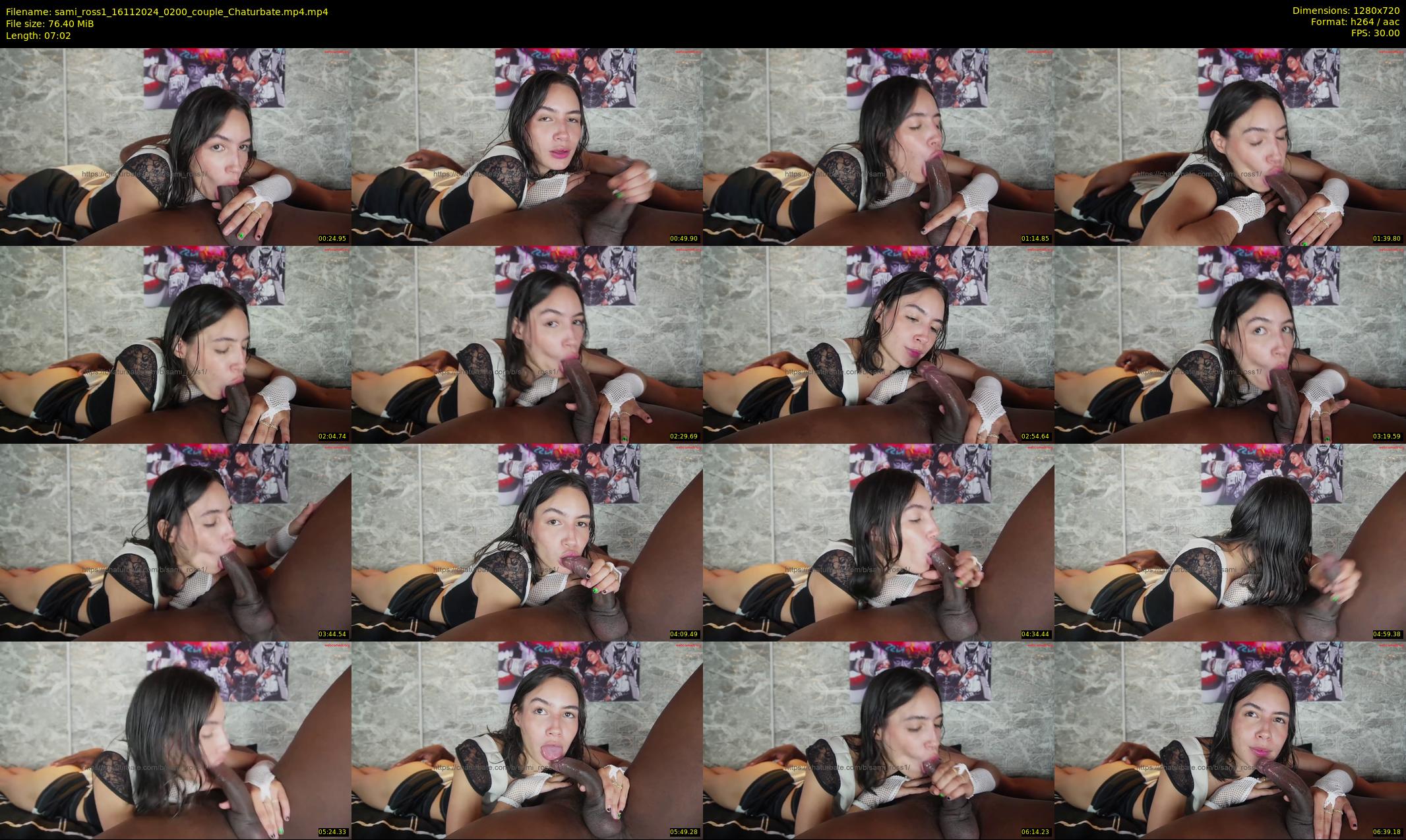 sami_ross1 — 8 minute Chaturbate couple cam show recording, 720p, Nov 16, 2024