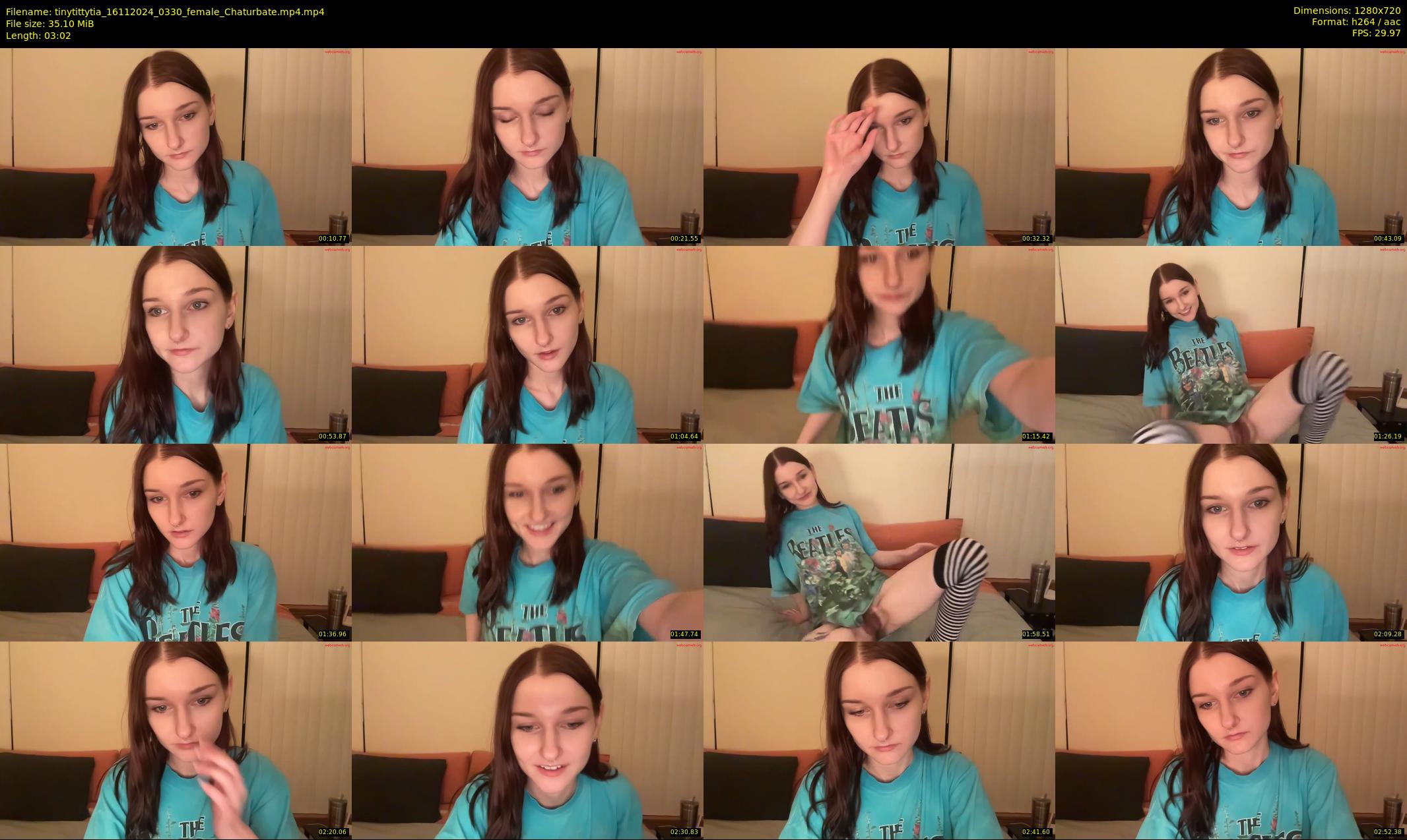 tinytittytia — 4 minute Chaturbate female cam show recording, 720p, Nov 16, 2024
