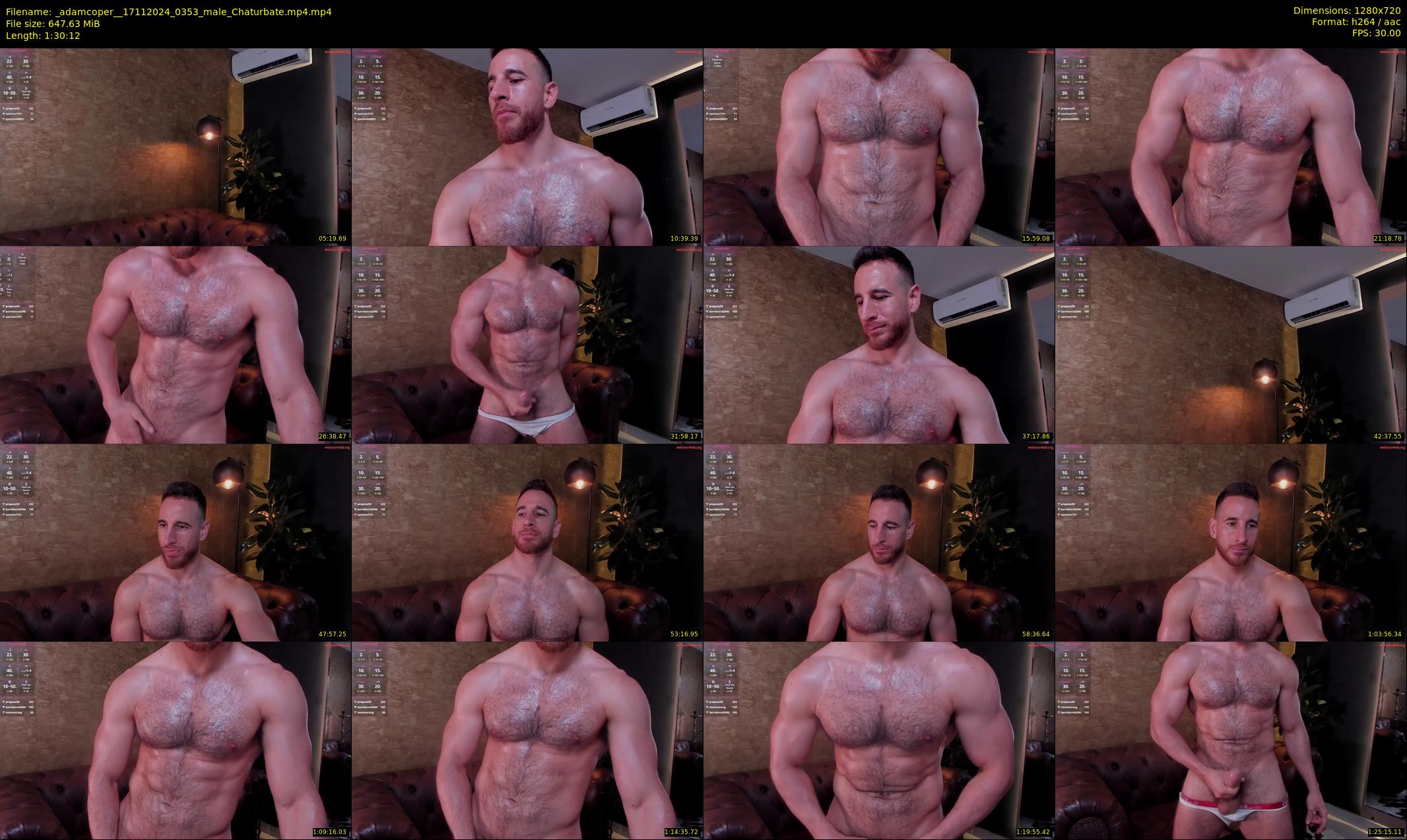 _adamcoper_ — 91 minute Chaturbate male cam show recording, 720p, Nov 17, 2024