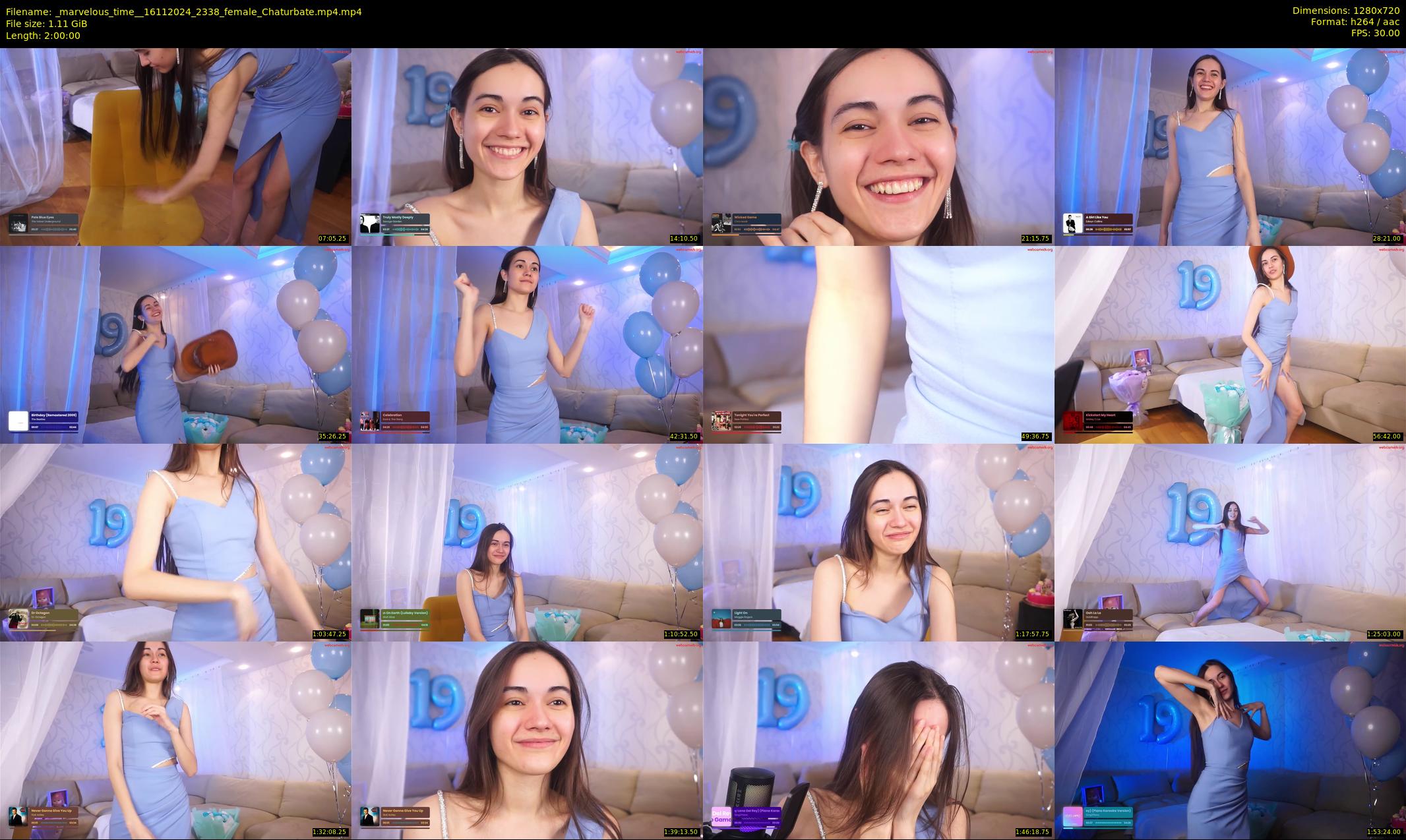 _marvelous_time_ — 120 minute Chaturbate female cam show recording, 720p, Nov 16, 2024