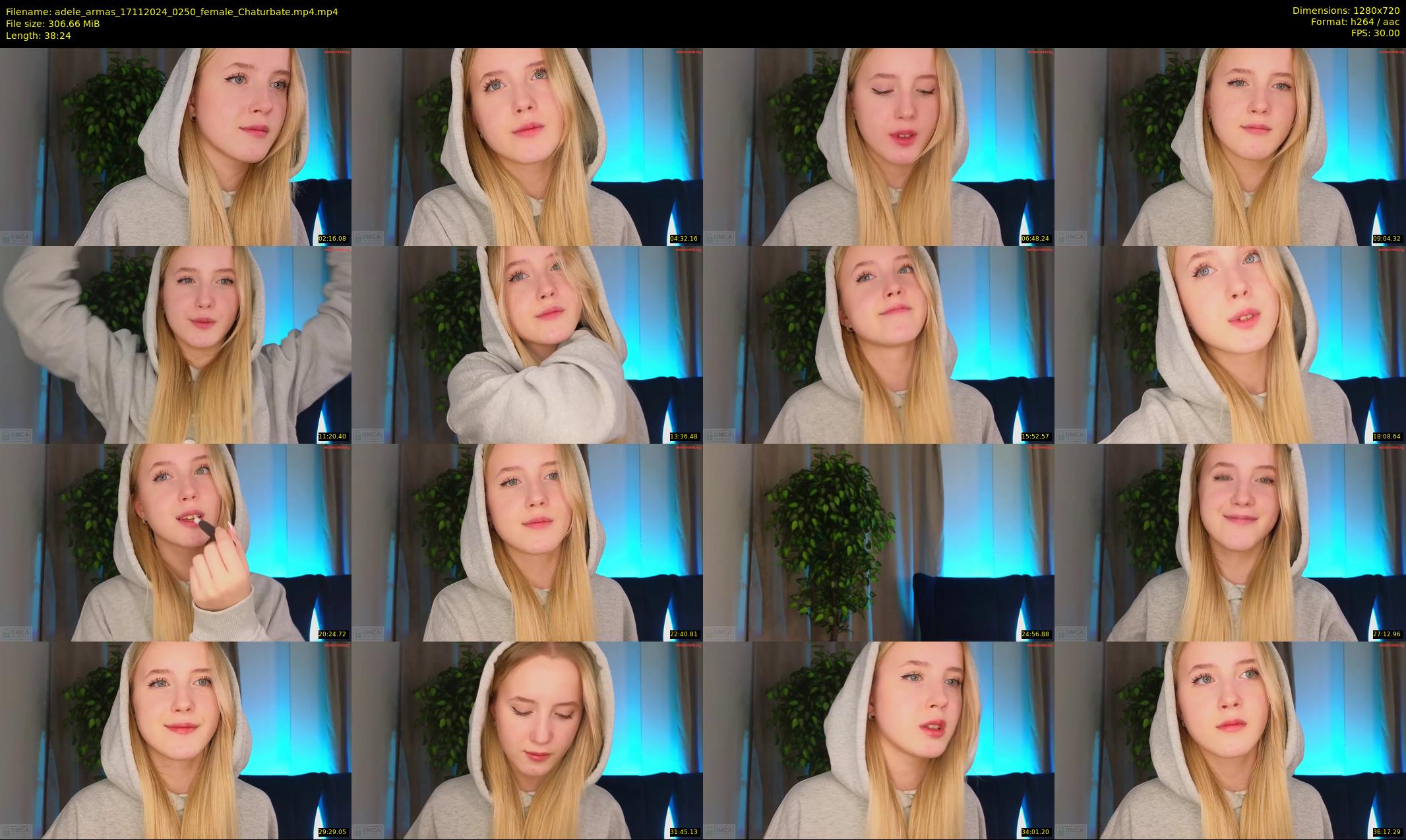 adele_armas — 39 minute Chaturbate female cam show recording, 720p, Nov 17, 2024
