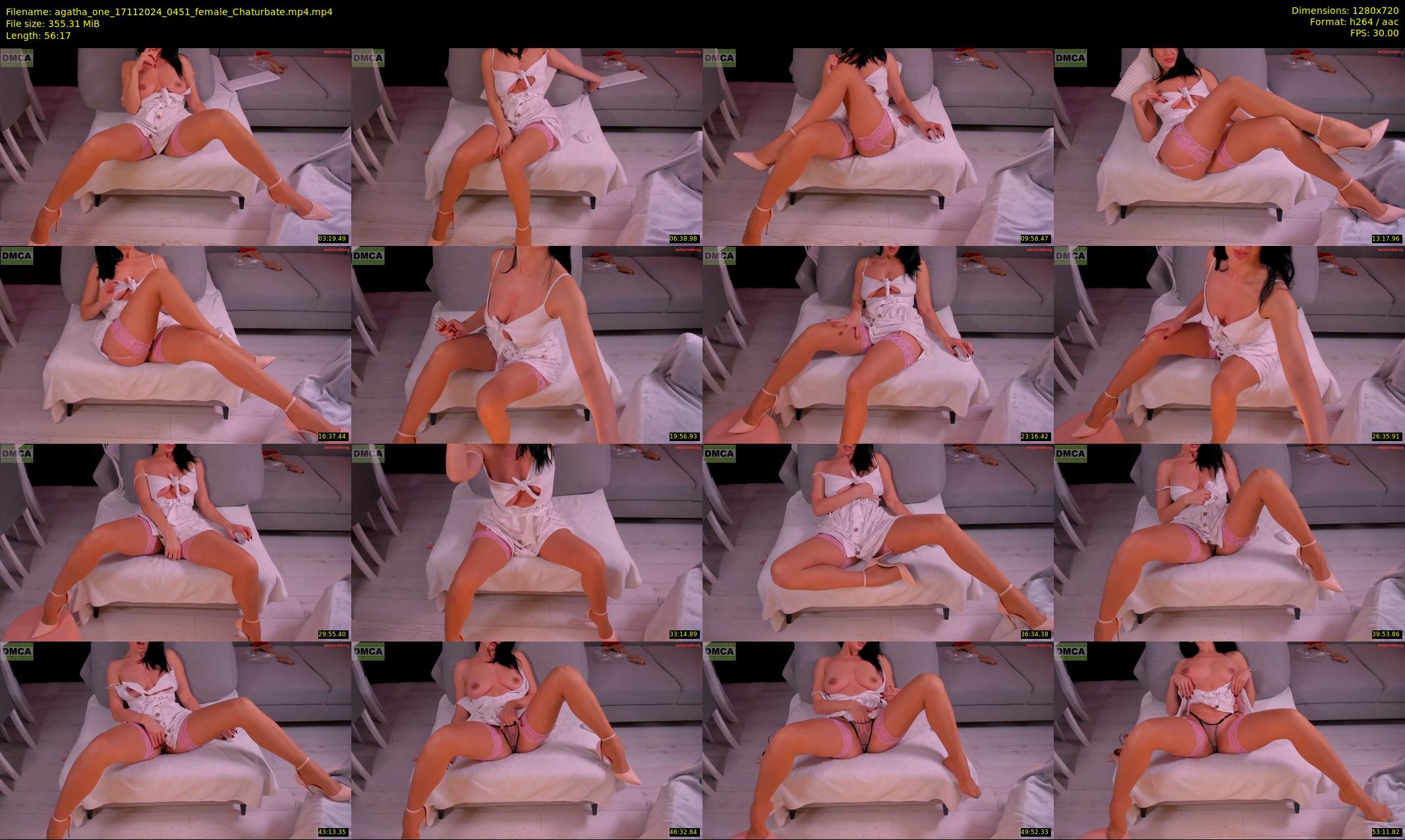 agatha_one — 57 minute Chaturbate female cam show recording, 720p, Nov 17, 2024