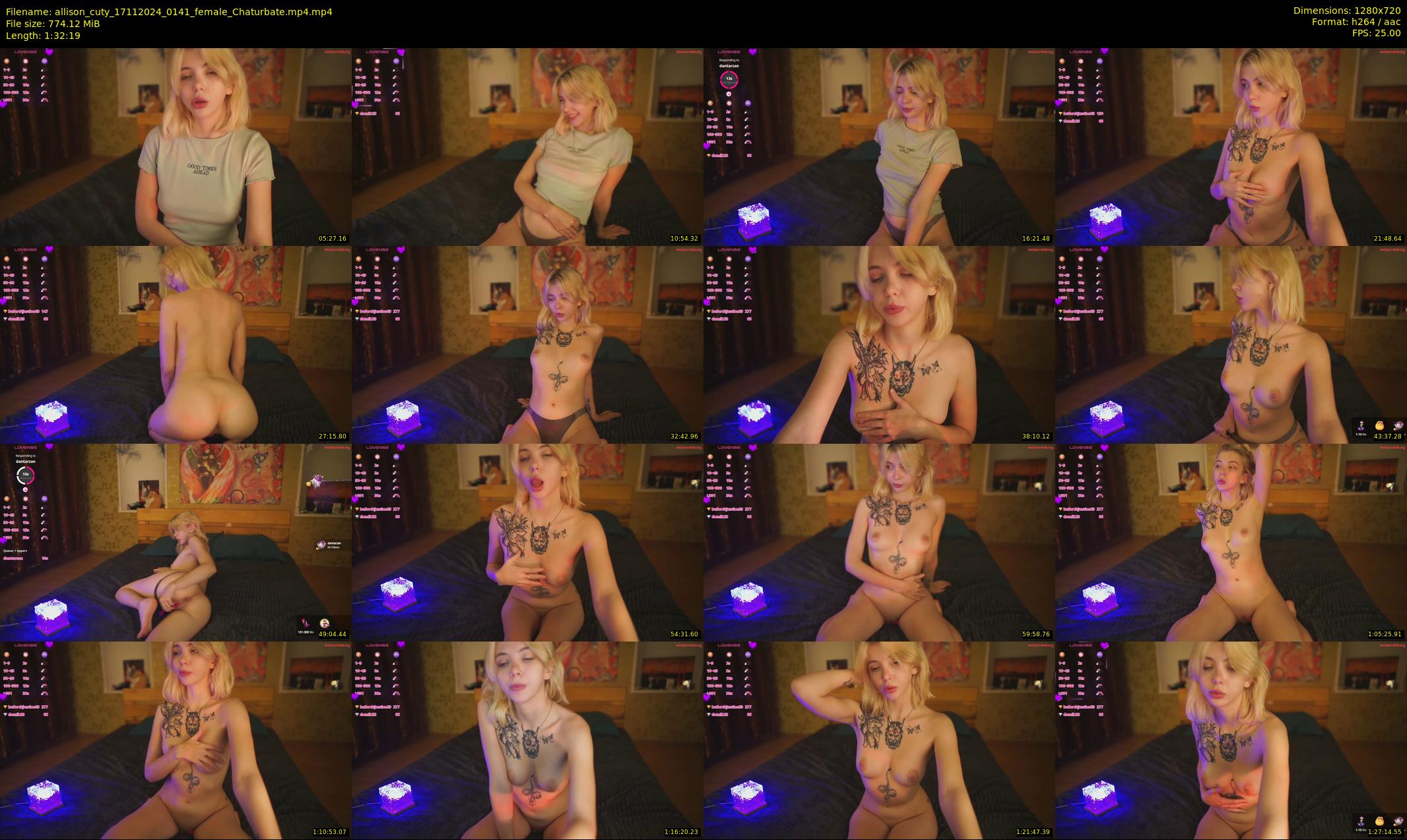 allison_cuty — 93 minute Chaturbate female cam show recording, 720p, Nov 17, 2024