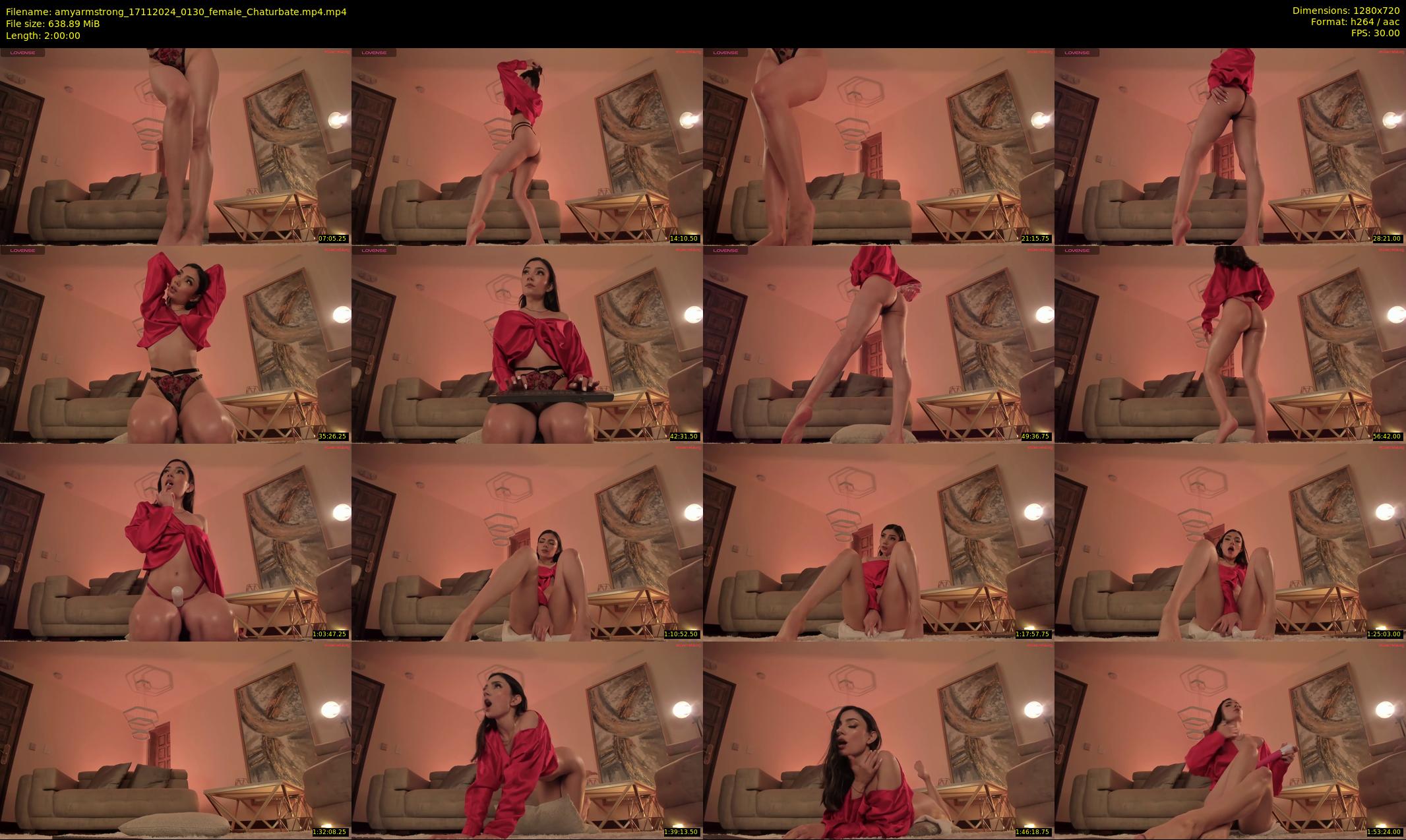 amyarmstrong — 120 minute Chaturbate female cam show recording, 720p, Nov 17, 2024