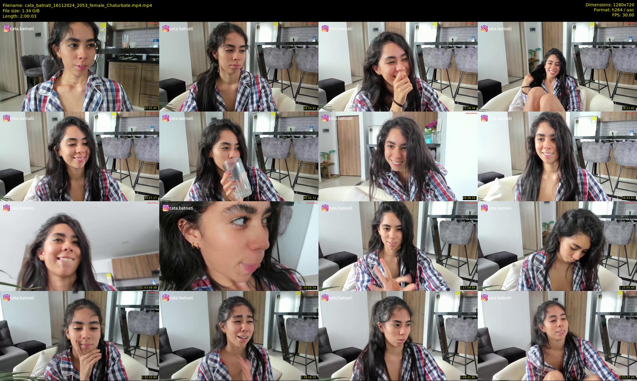 cata_batnati — 121 minute Chaturbate female cam show recording, 720p, Nov 16, 2024