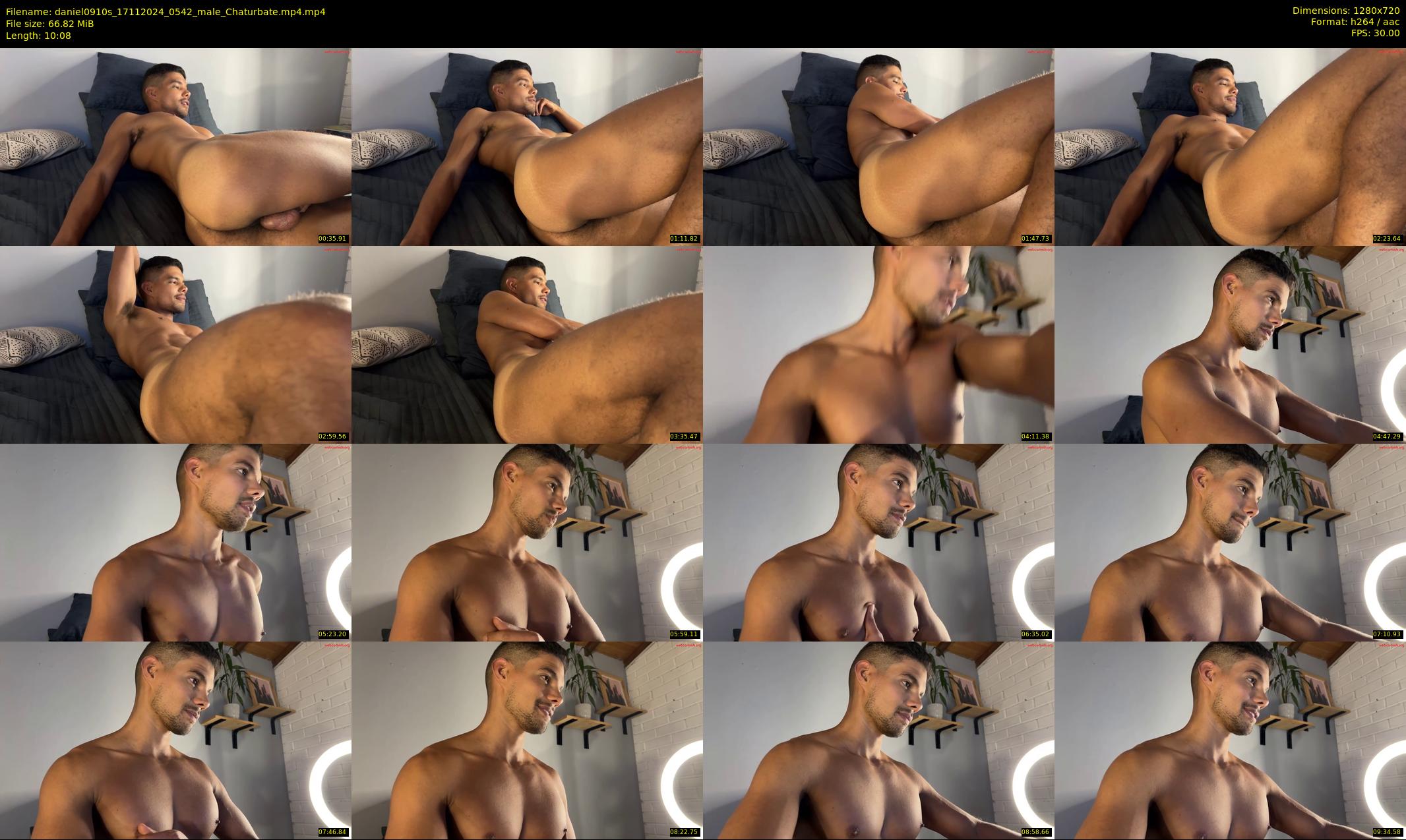 daniel0910s — 11 minute Chaturbate male cam show recording, 720p, Nov 17, 2024