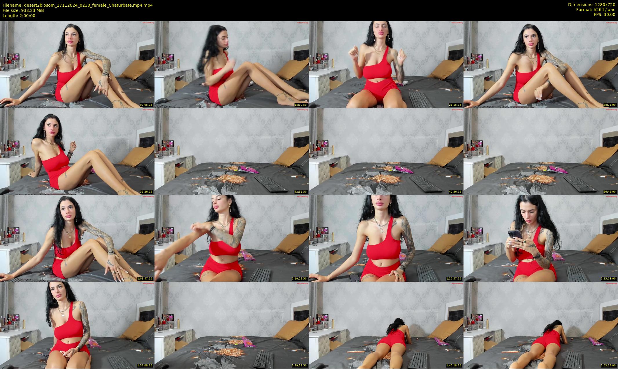desert2blosom — 120 minute Chaturbate female cam show recording, 720p, Nov 17, 2024