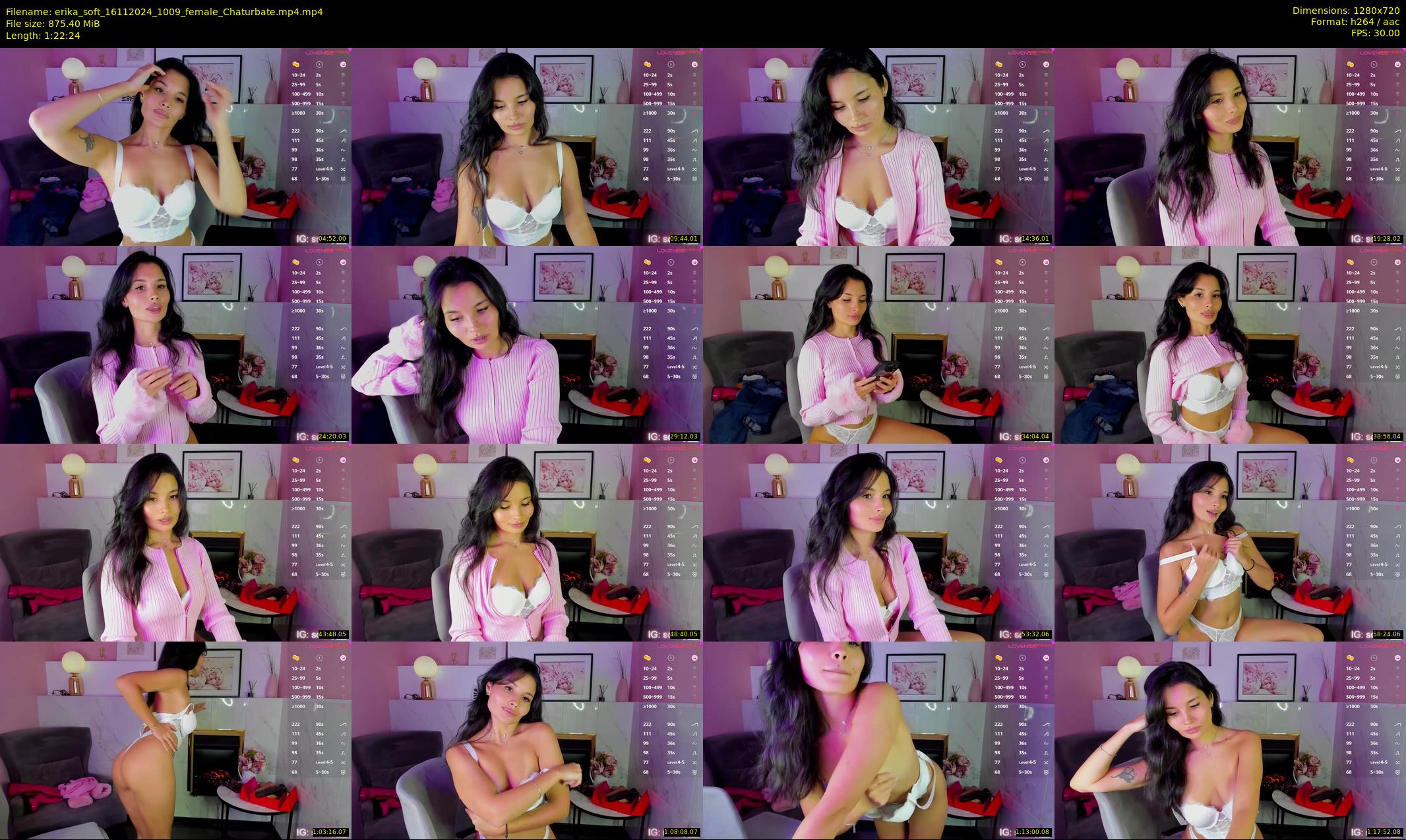 erika_soft — 83 minute Chaturbate female cam show recording, 720p, Nov 16, 2024