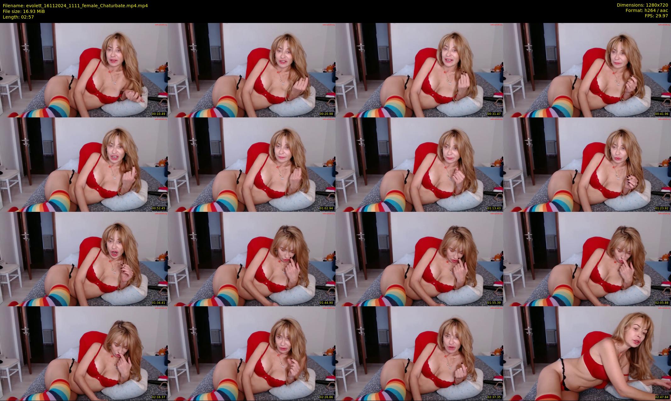 evolett — 3 minute Chaturbate female cam show recording, 720p, Nov 16, 2024
