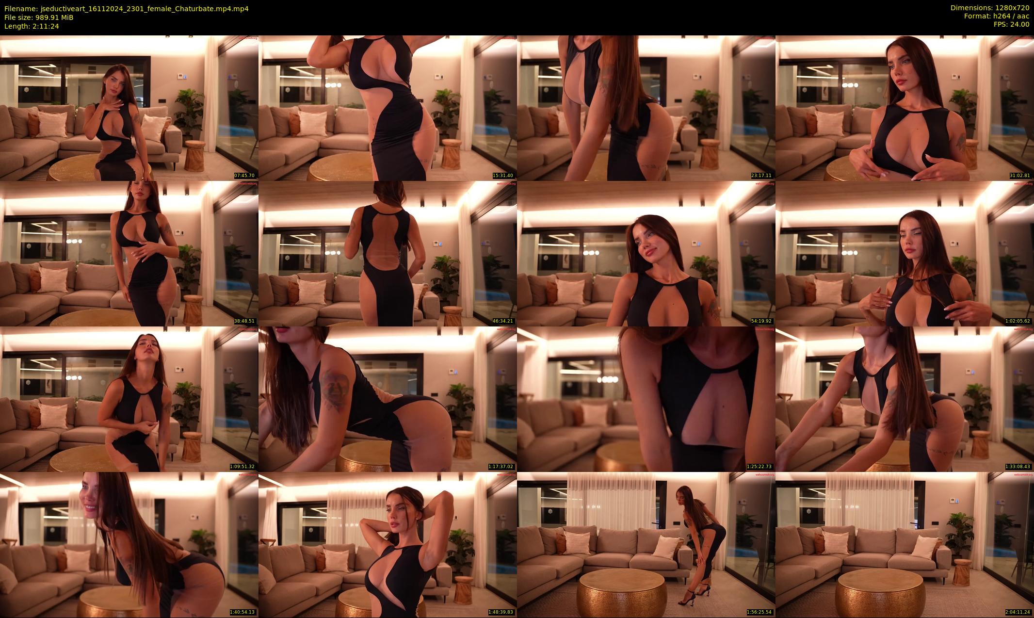 jseductiveart — 132 minute Chaturbate female cam show recording, 720p, Nov 16, 2024