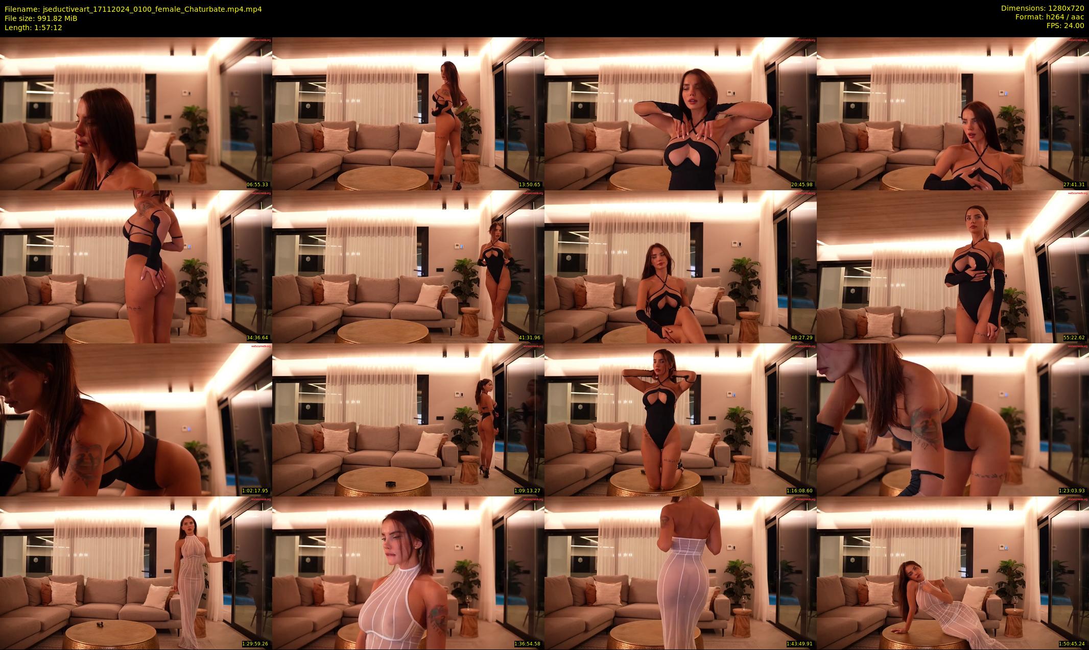 jseductiveart — 118 minute Chaturbate female cam show recording, 720p, Nov 17, 2024