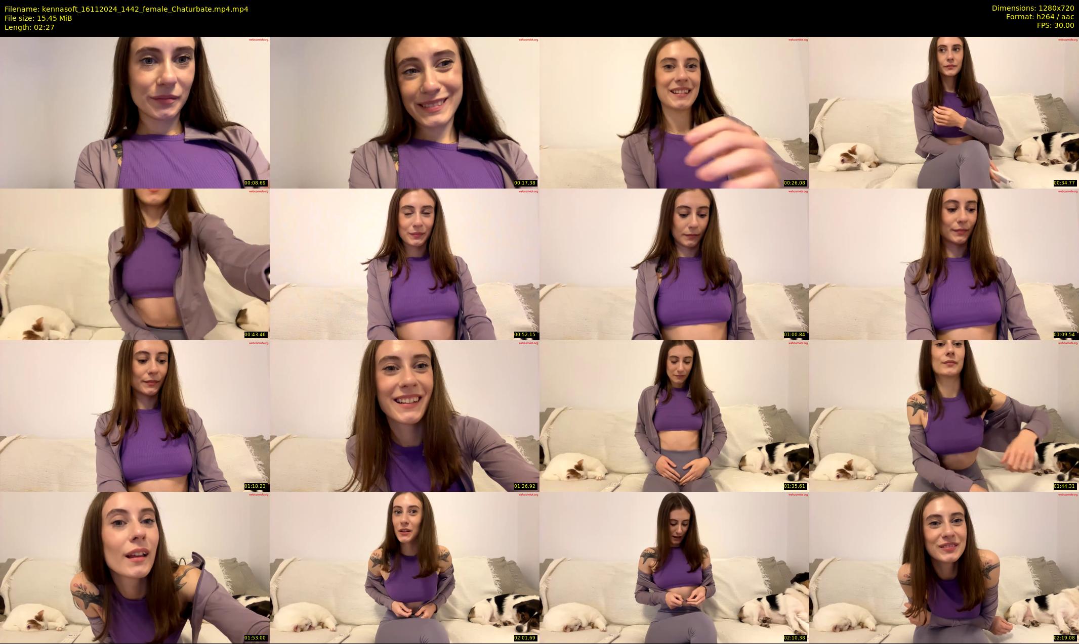 kennasoft — 3 minute Chaturbate female cam show recording, 720p, Nov 16, 2024