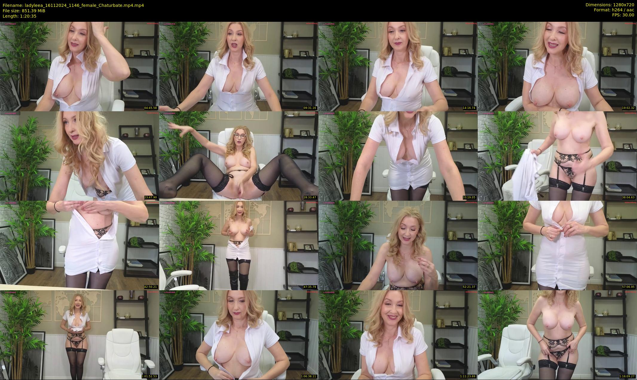 ladyleea — 81 minute Chaturbate female cam show recording, 720p, Nov 16, 2024