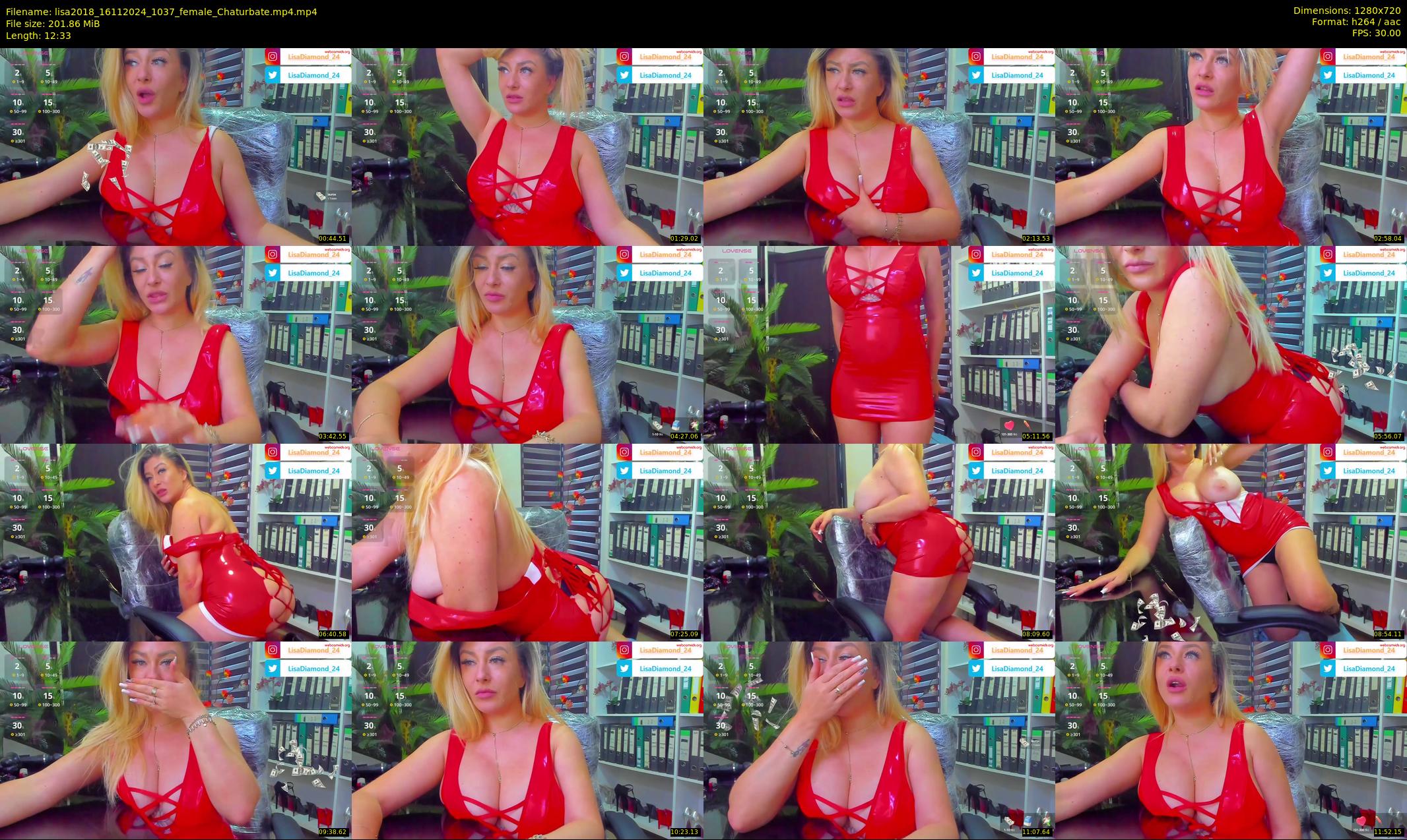 lisa2018 — 13 minute Chaturbate female cam show recording, 720p, Nov 16, 2024