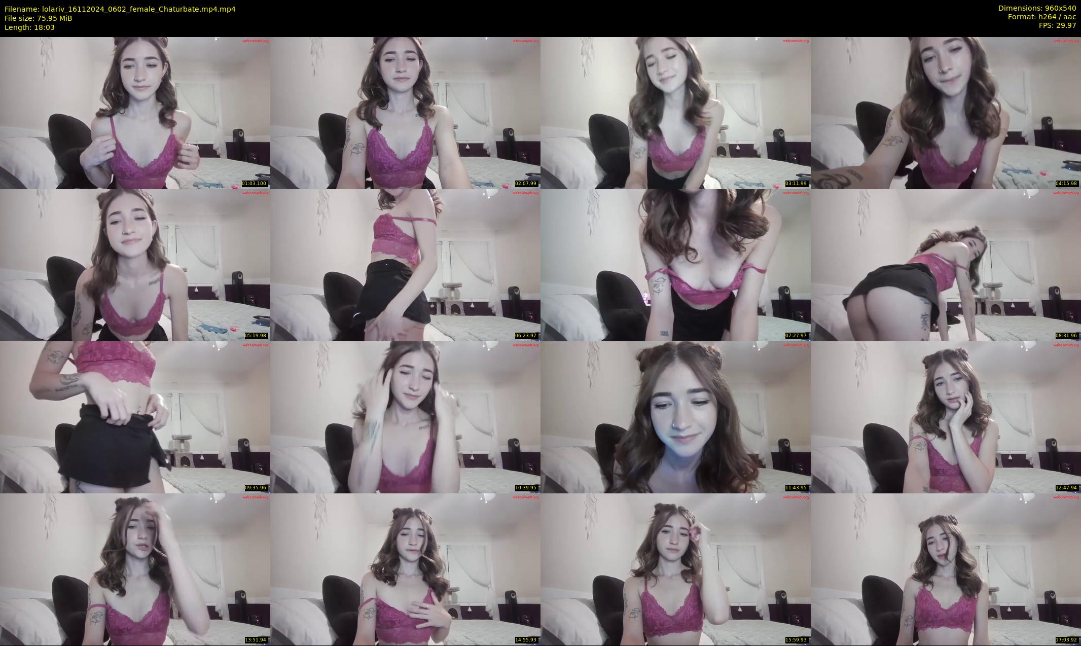lolariv — 19 minute Chaturbate female cam show recording, 480p, Nov 16, 2024