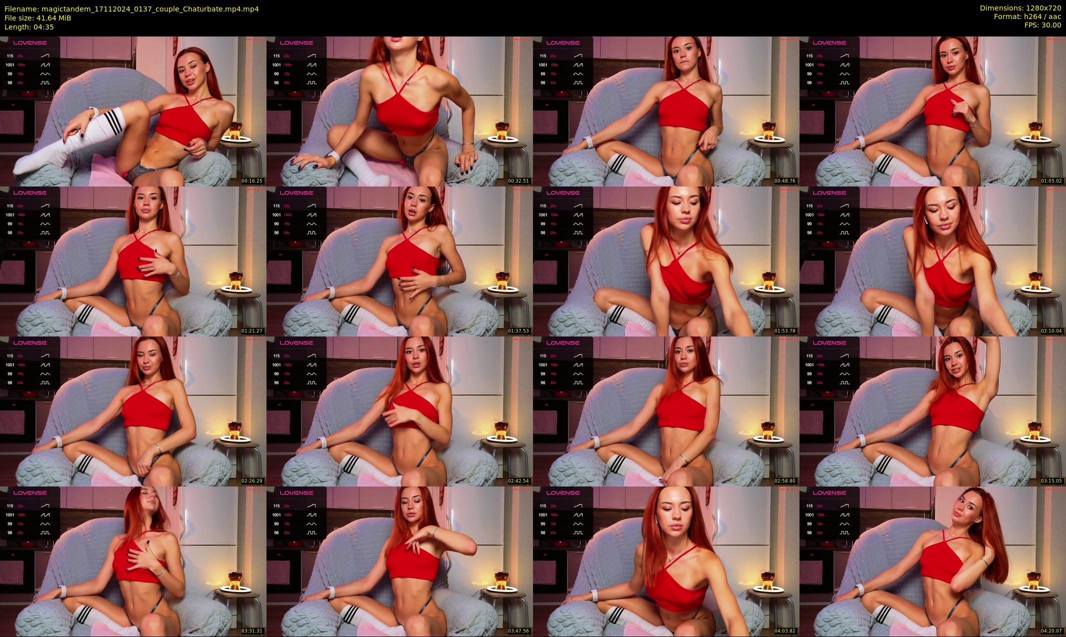 magictandem — 5 minute Chaturbate couple cam show recording, 720p, Nov 17, 2024