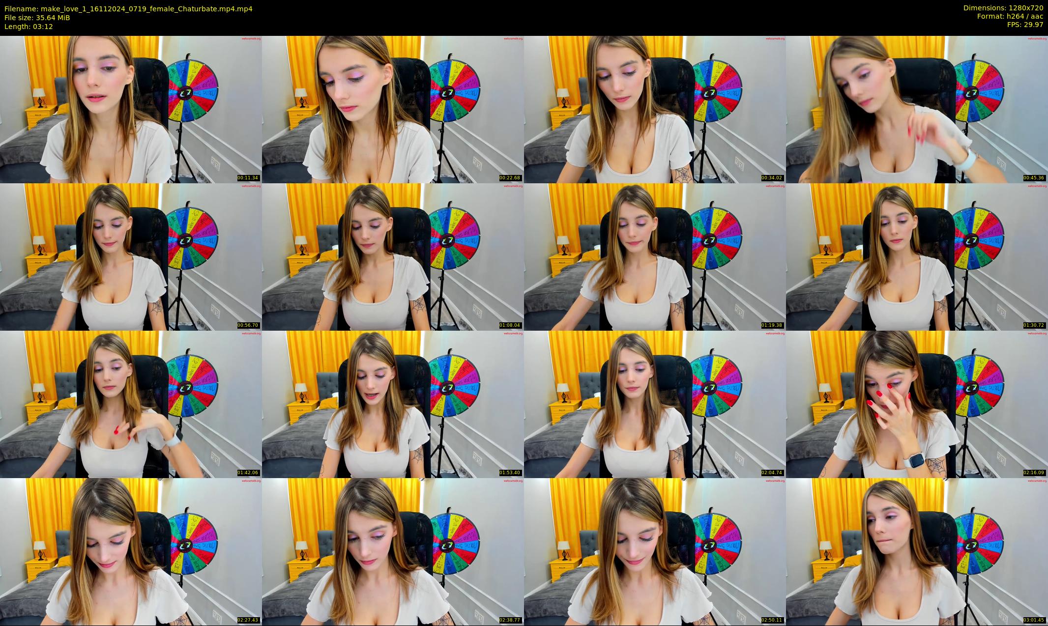 make_love_1 — 4 minute Chaturbate female cam show recording, 720p, Nov 16, 2024